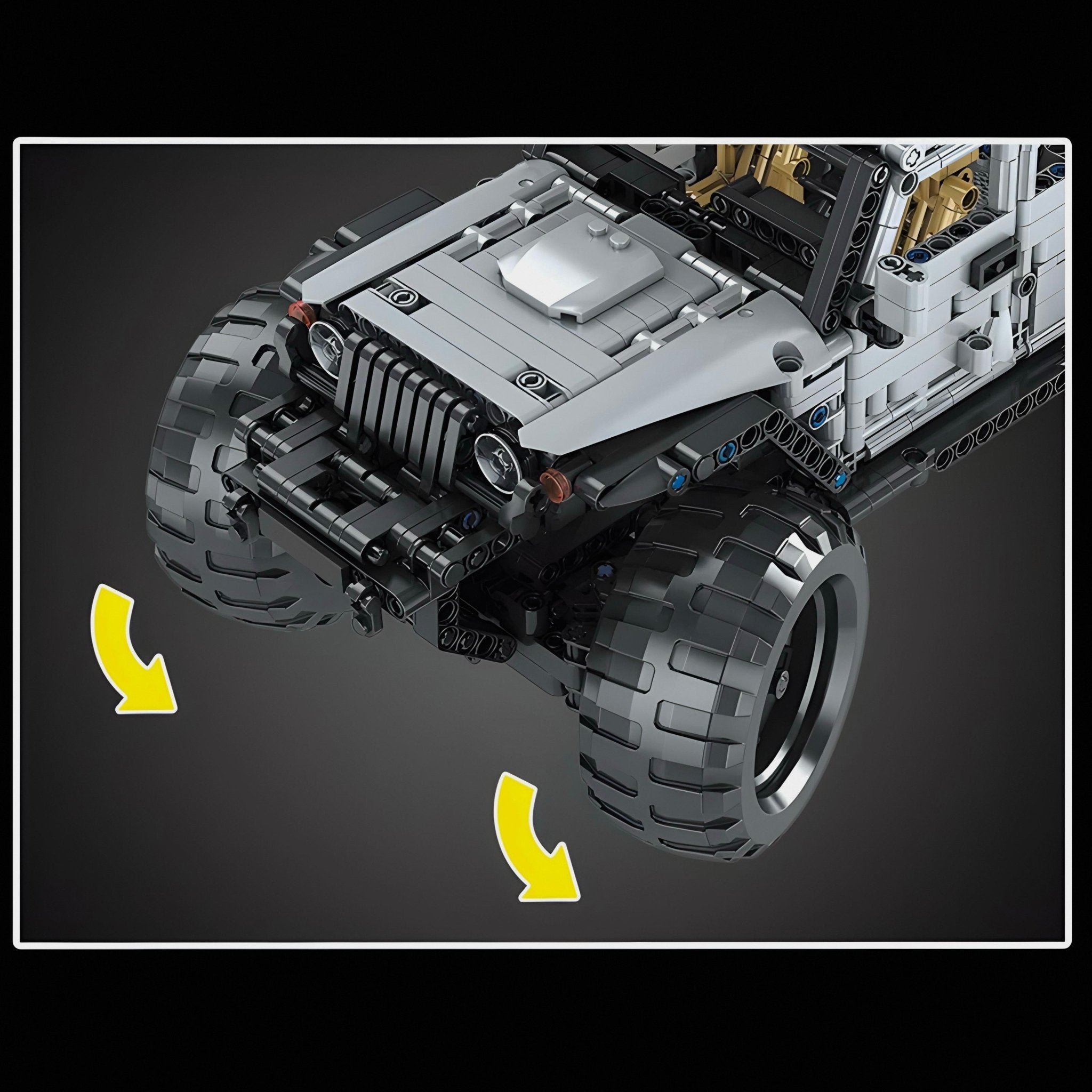 Remote Controlled Oversized Off Roader | 1289pcs - BRICKS LAB