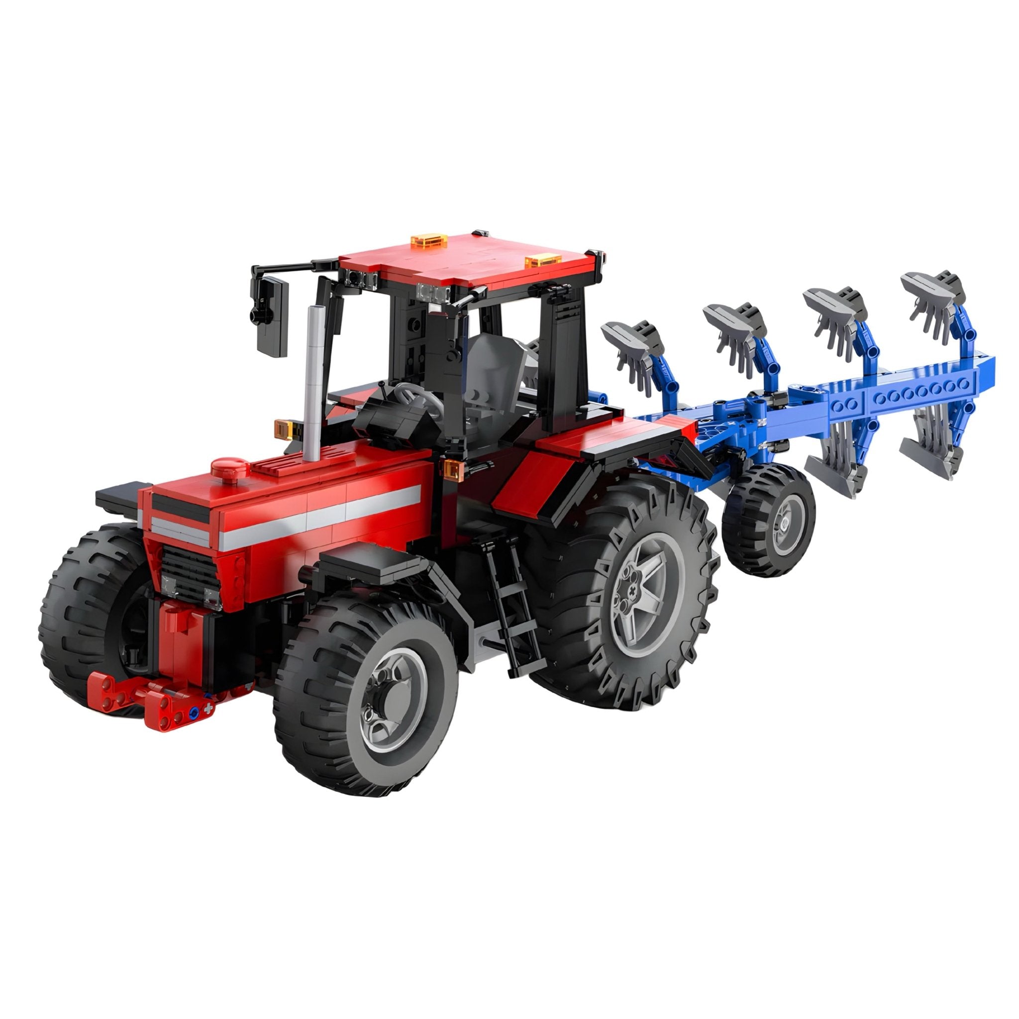 REMOTE CONTROLLED PLOWING TRACTOR | 1676PCS - BRICKS LAB
