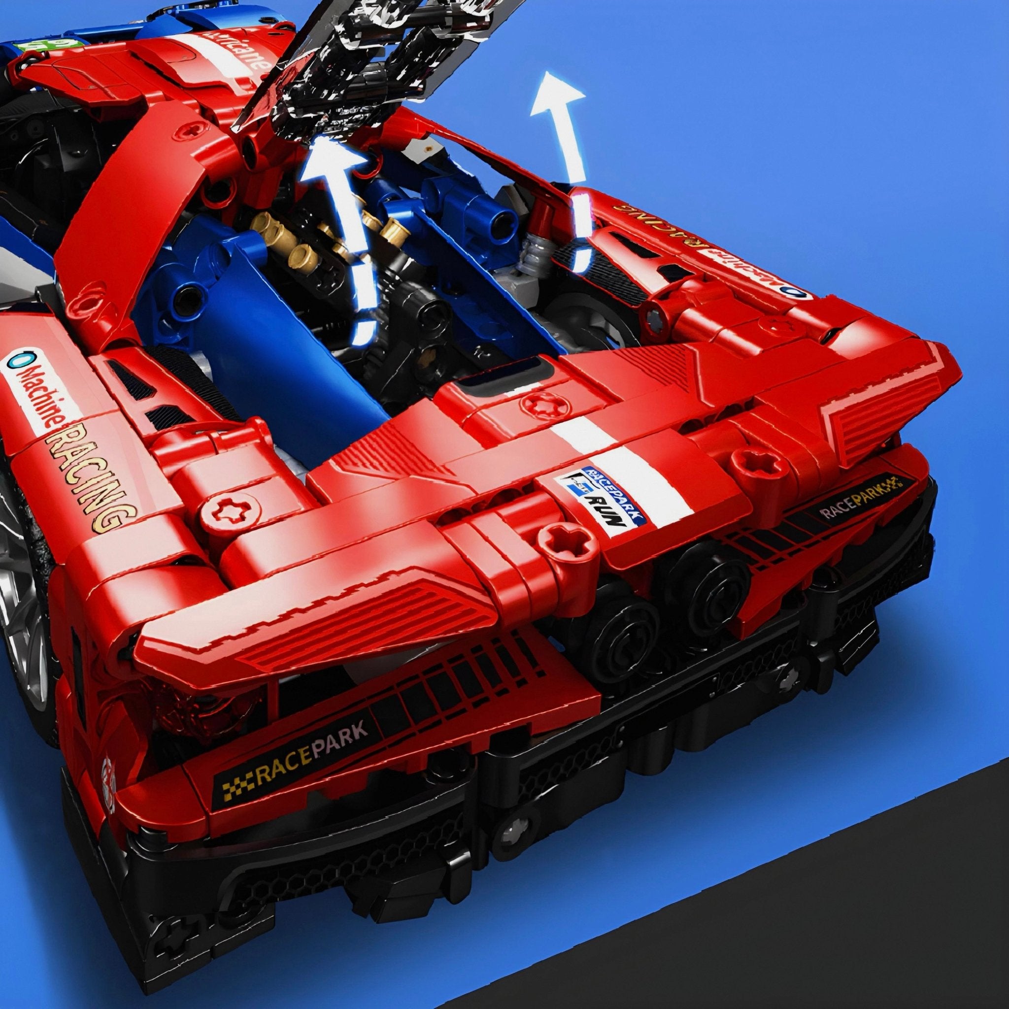 Remote Controlled Race Spec GT Hypercar | 1258pcs - BRICKS LAB