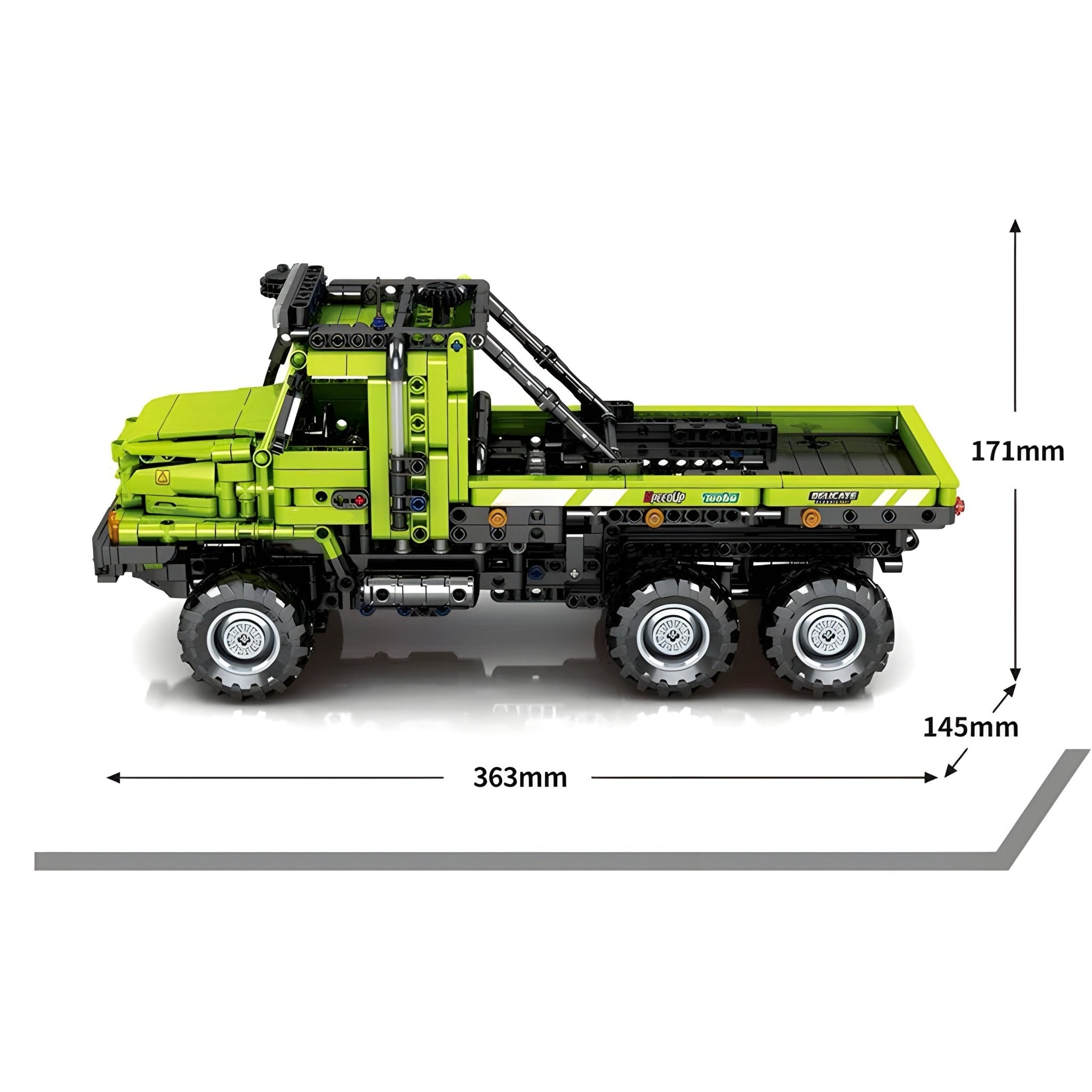 REMOTE CONTROLLED RECOVERY TRUCK | 1336PCS - BRICKS LAB