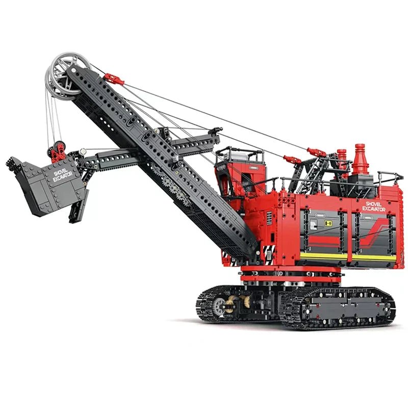 REMOTE CONTROLLED ROPE SHOVEL | 2968PCS - BRICKS LAB