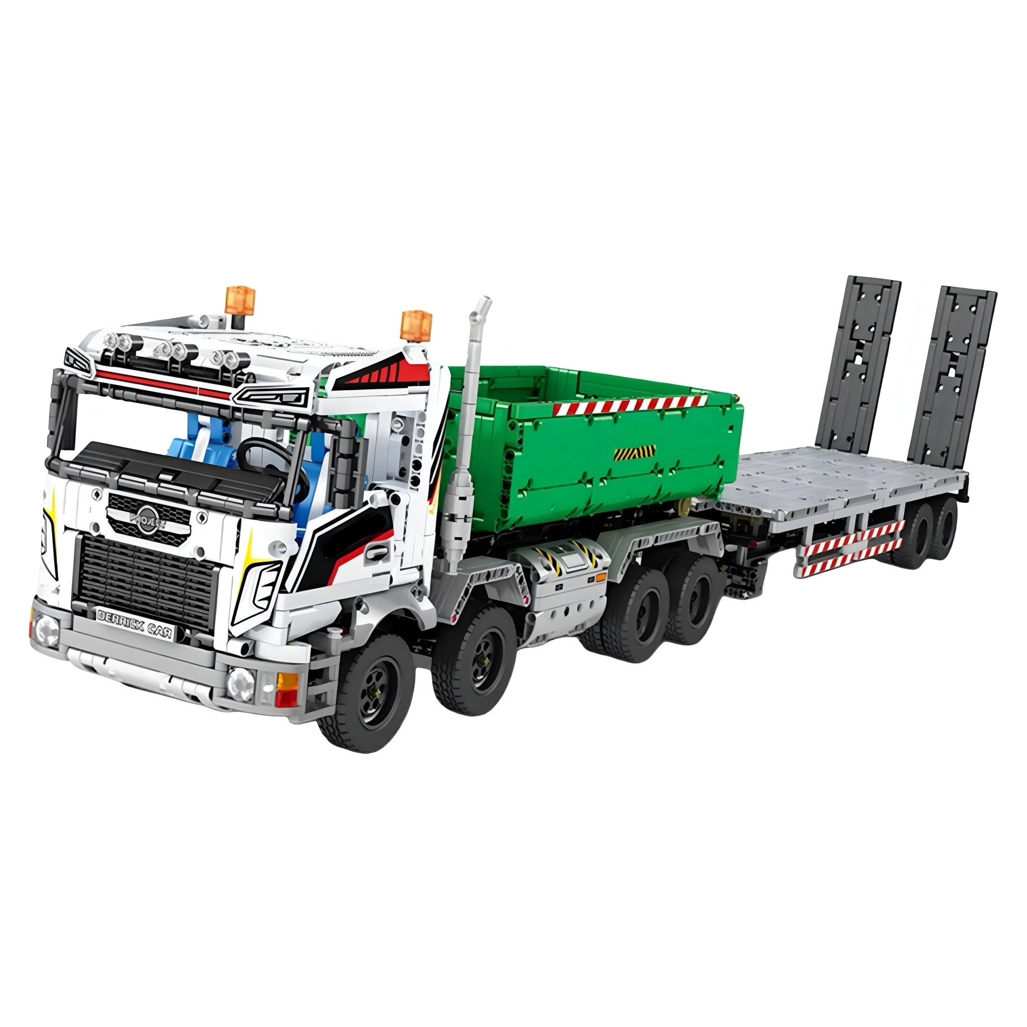 REMOTE CONTROLLED SKIP & TOW TRUCK | 2950PCS - BRICKS LAB