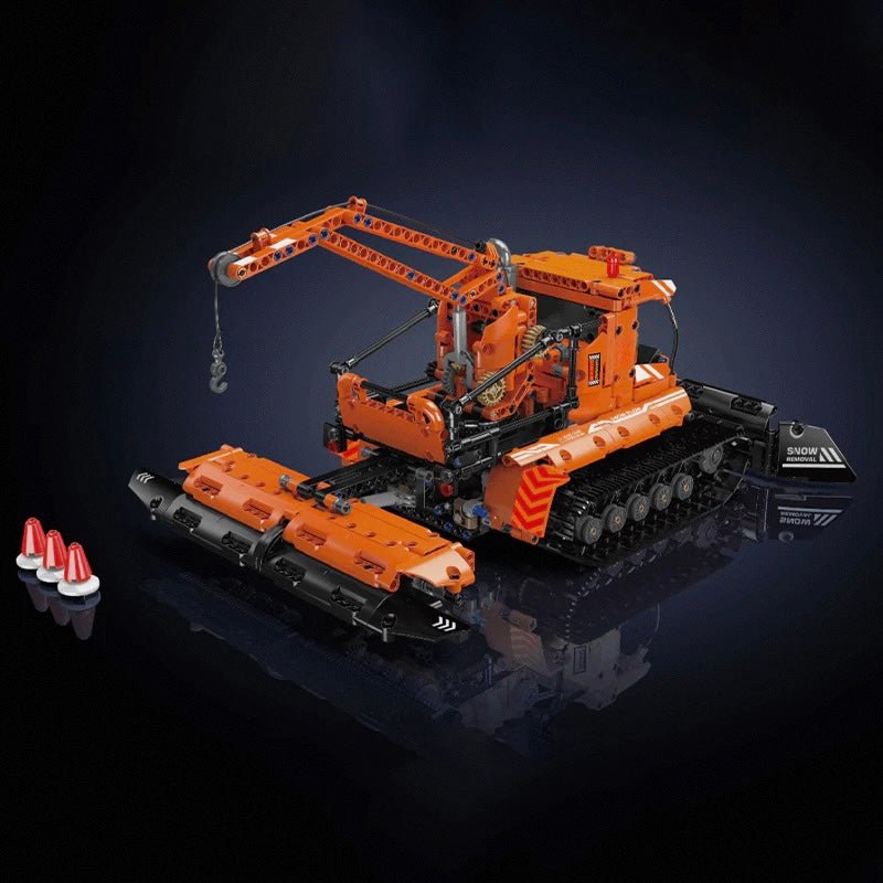 REMOTE CONTROLLED SNOW PLOW | 1240PCS - BRICKS LAB