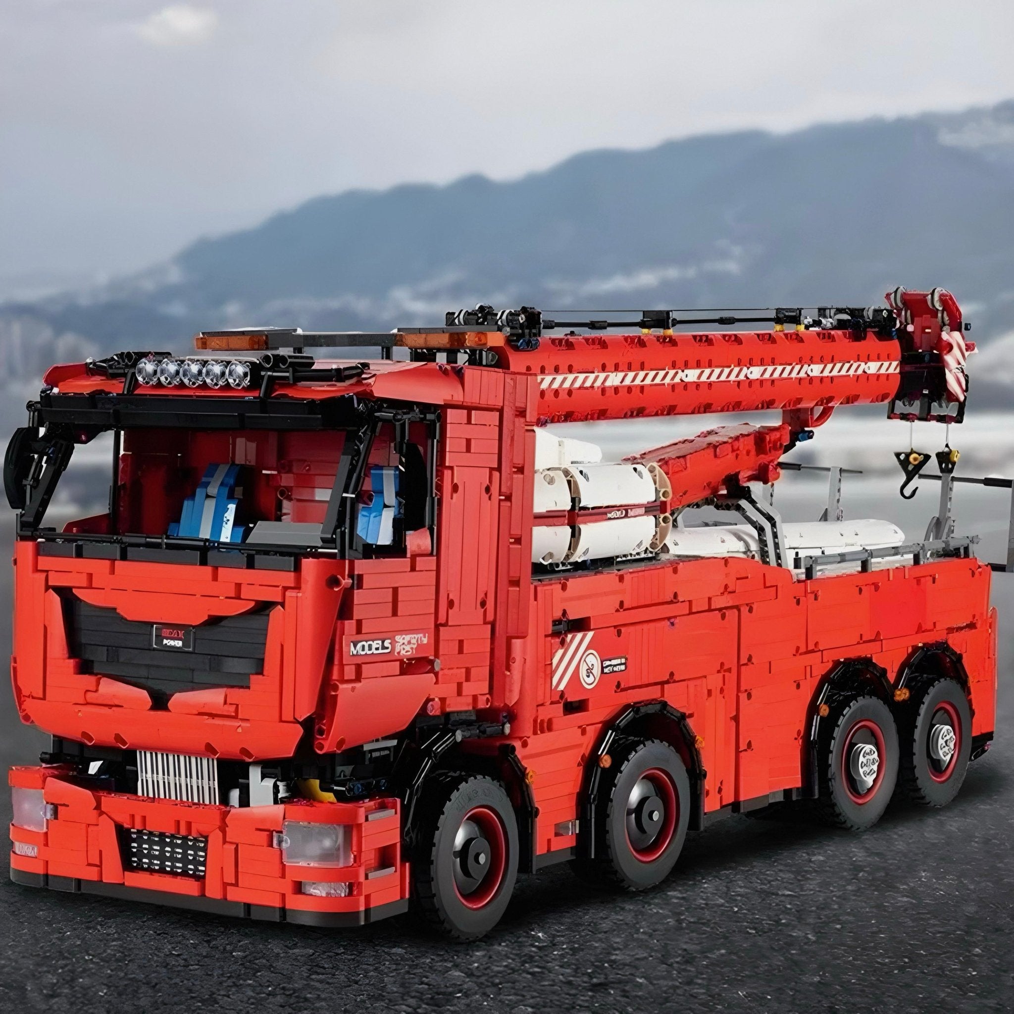 REMOTE CONTROLLED TOW TRUCK | 10967PCS - BRICKS LAB
