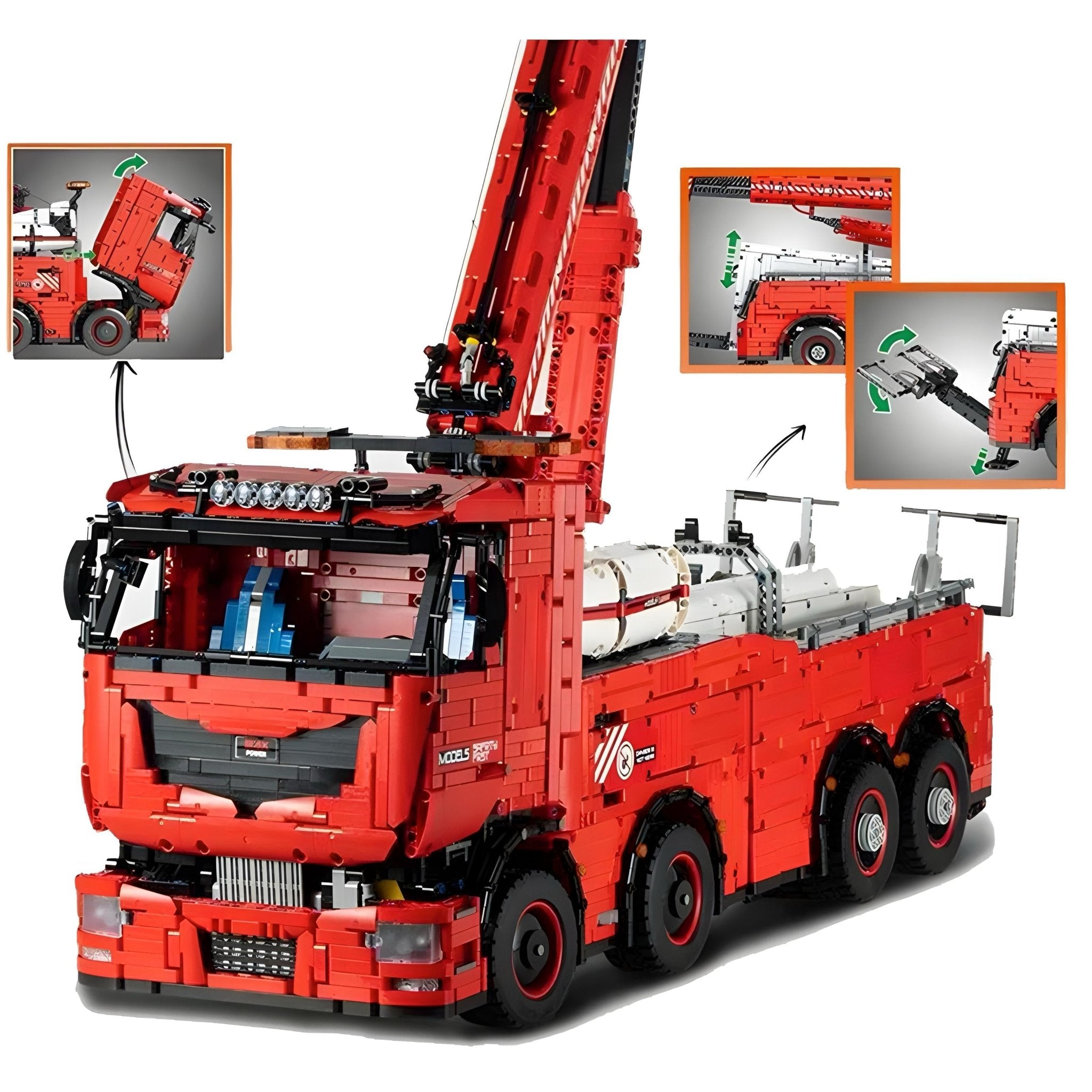 REMOTE CONTROLLED TOW TRUCK | 10967PCS - BRICKS LAB