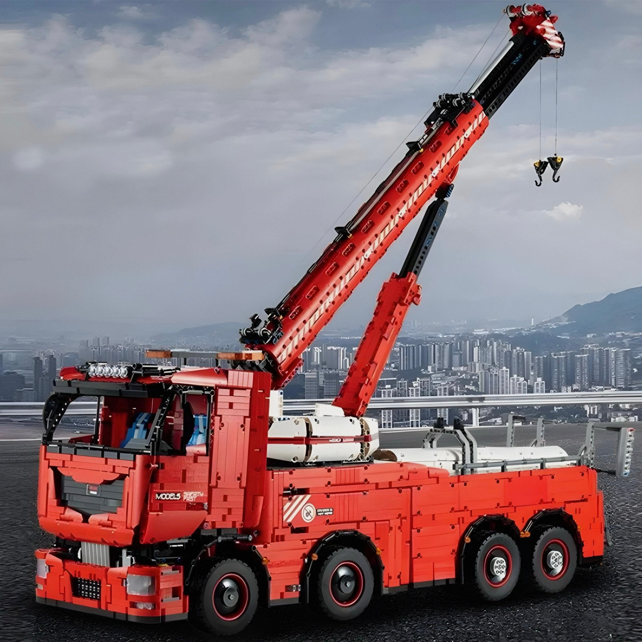 REMOTE CONTROLLED TOW TRUCK | 10967PCS - BRICKS LAB
