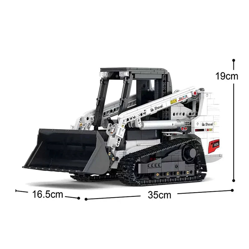 REMOTE CONTROLLED TRACK LOADER | 1365PCS - BRICKS LAB