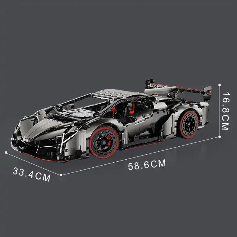 Remote Controlled Veneno Hypercar | 3712pcs - BRICKS LAB