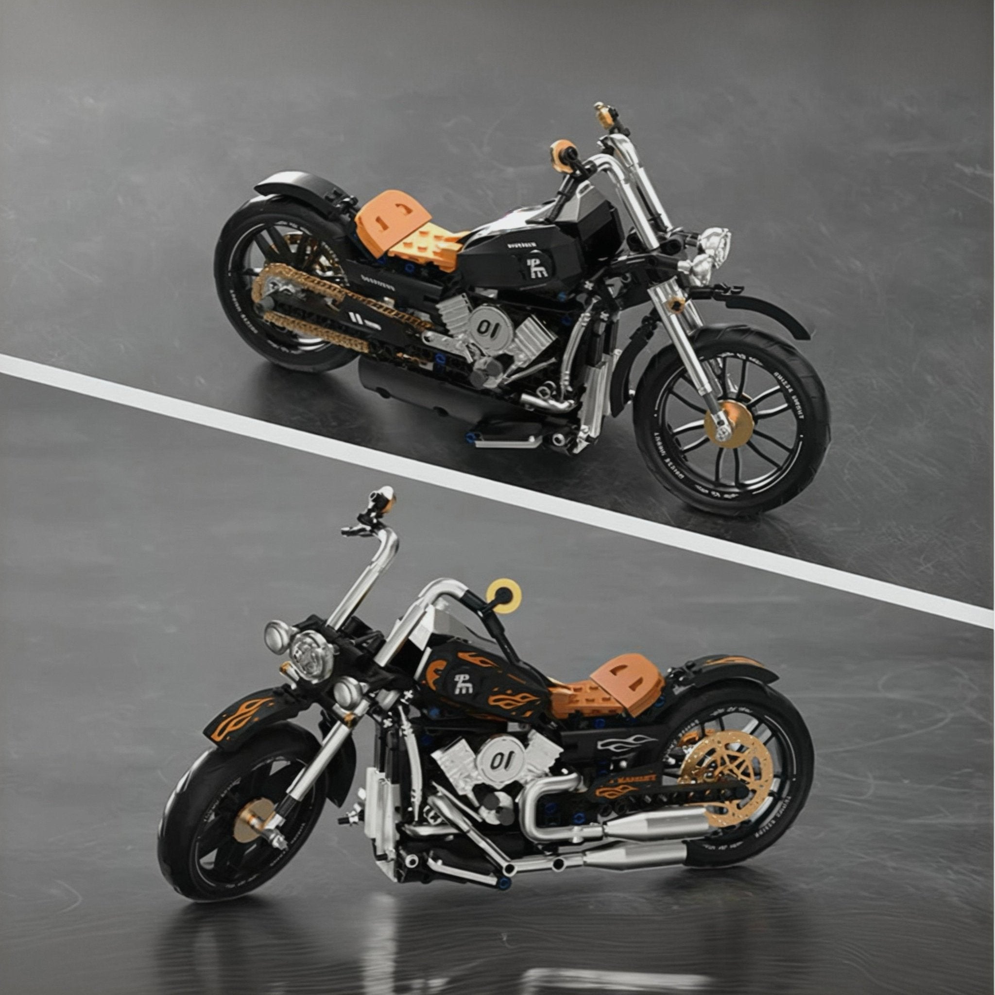 RETRO BIKE | 444PCS - BRICKS LAB