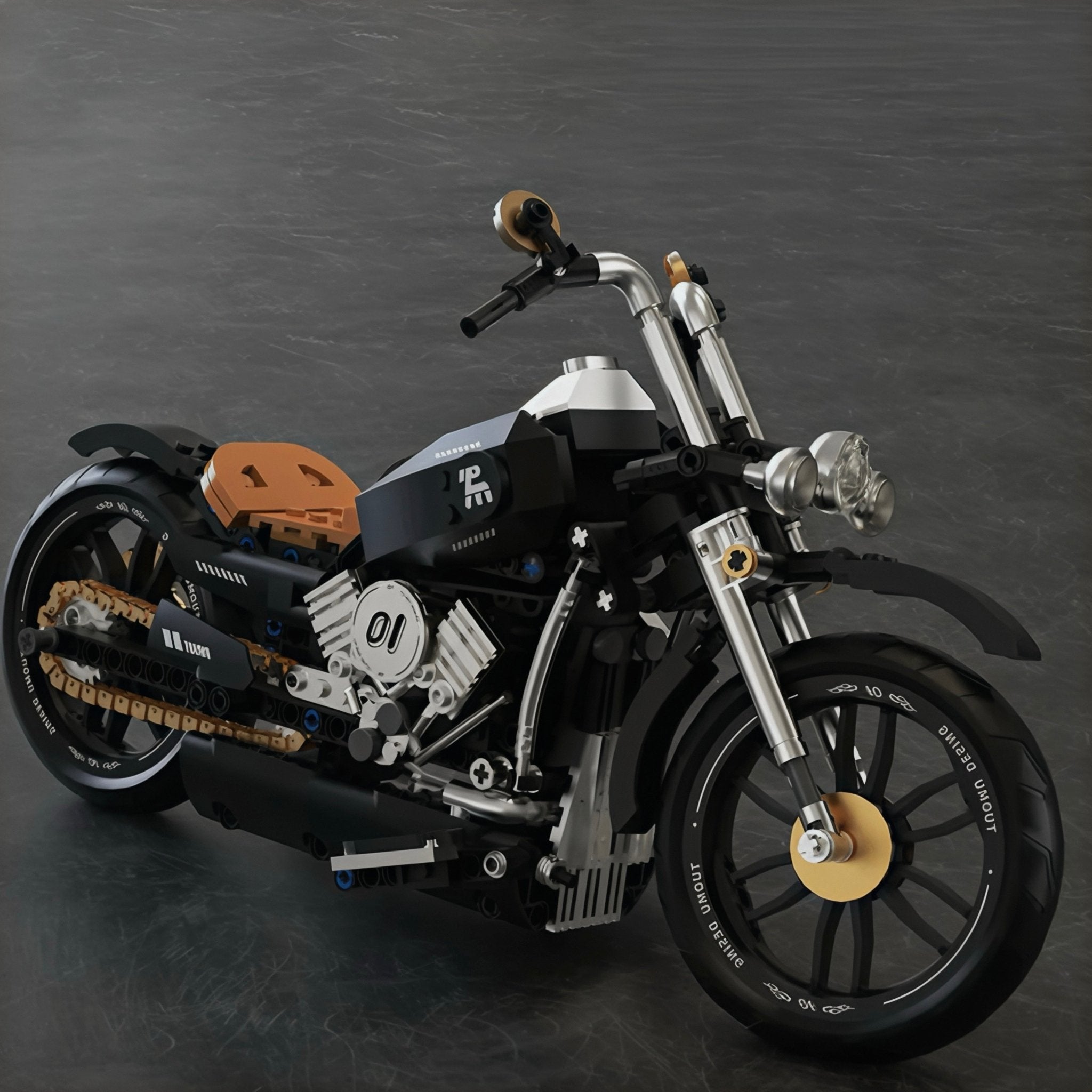 RETRO BIKE | 444PCS - BRICKS LAB