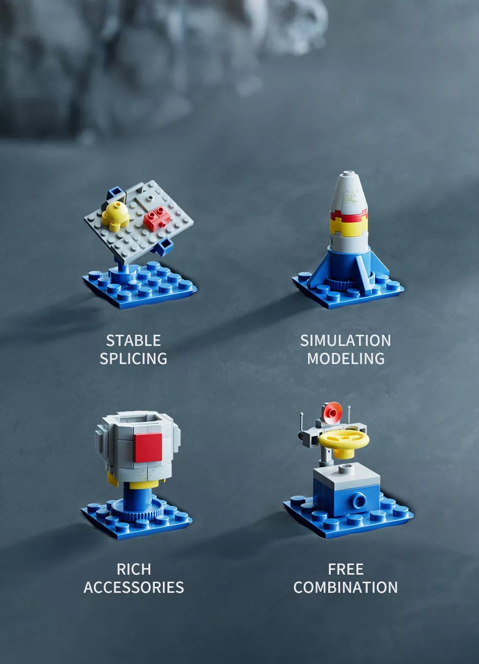 ROCKET LAUNCH STATION | 512PCS - BRICKS LAB