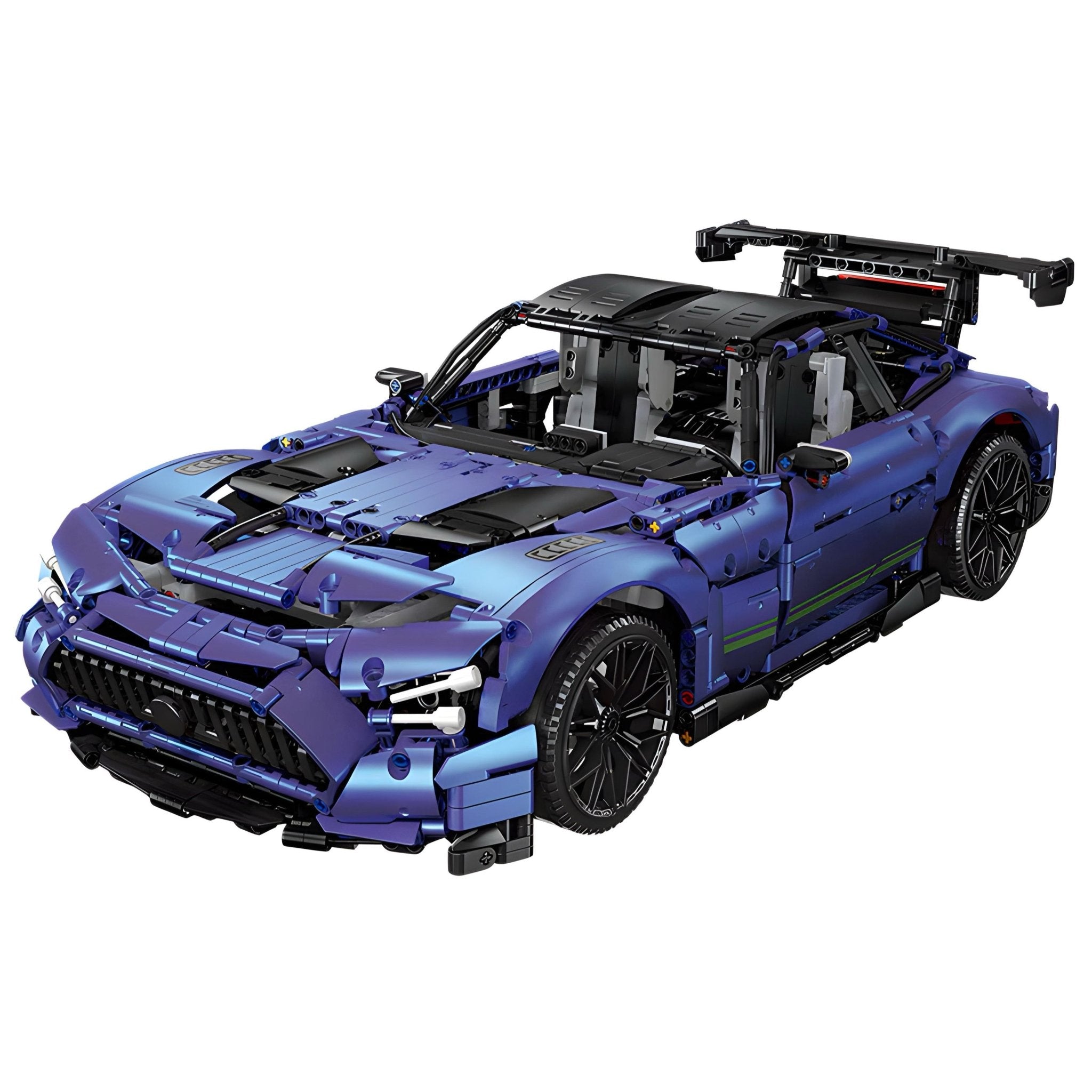 Satin Blue AMG GTR | 2887pcs - BRICKS LAB