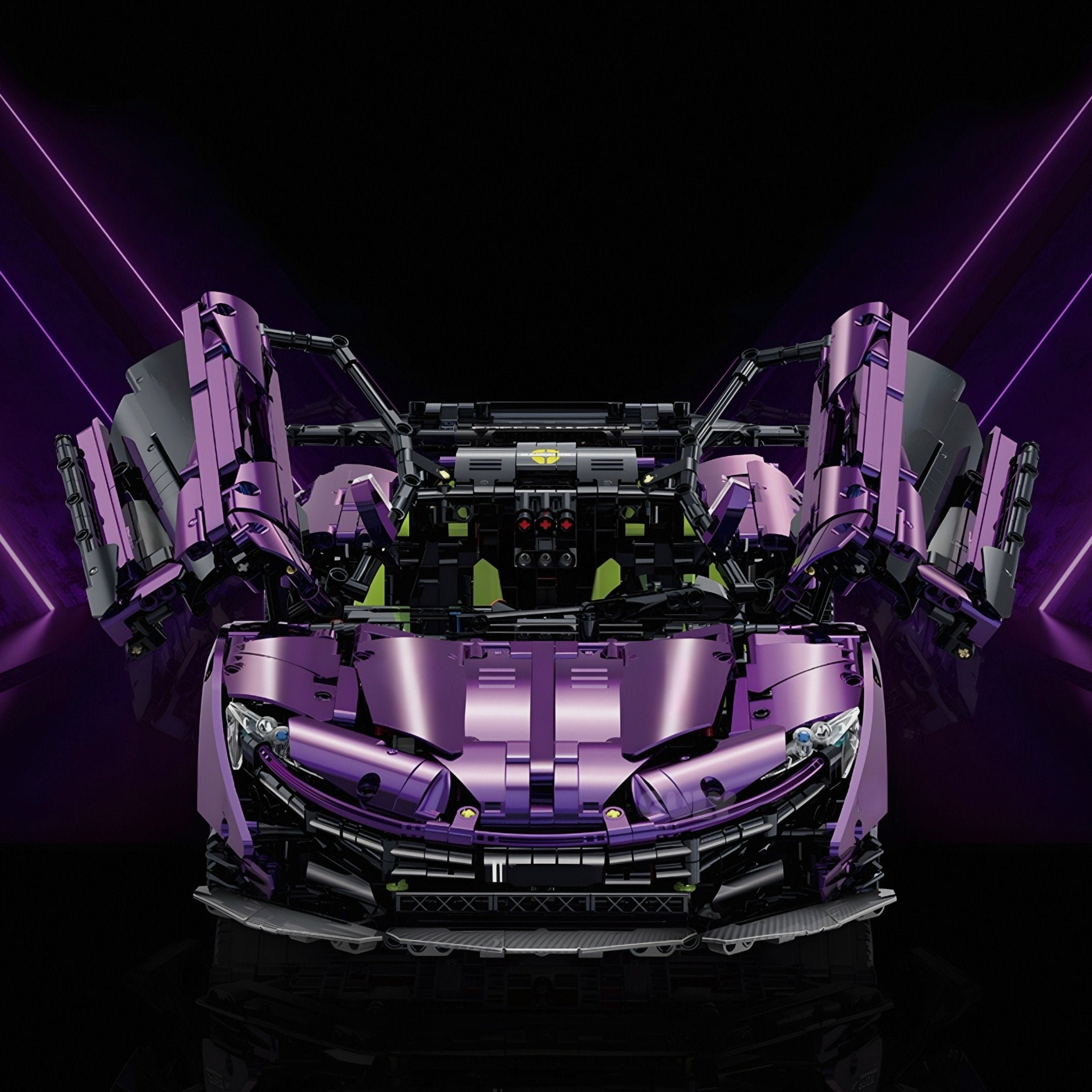 Satin Purple P1 GTR | 3568pcs - BRICKS LAB