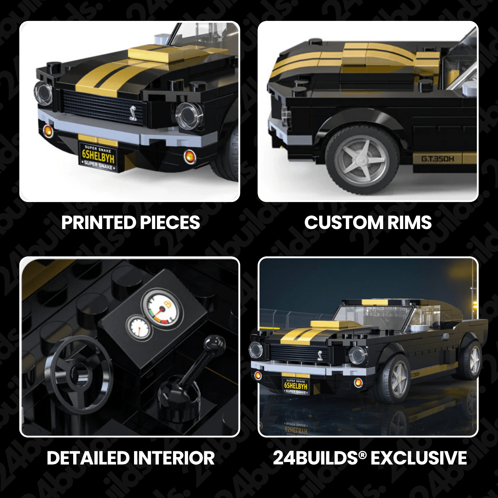 Shelby GT350H | 286pcs - BRICKS LAB