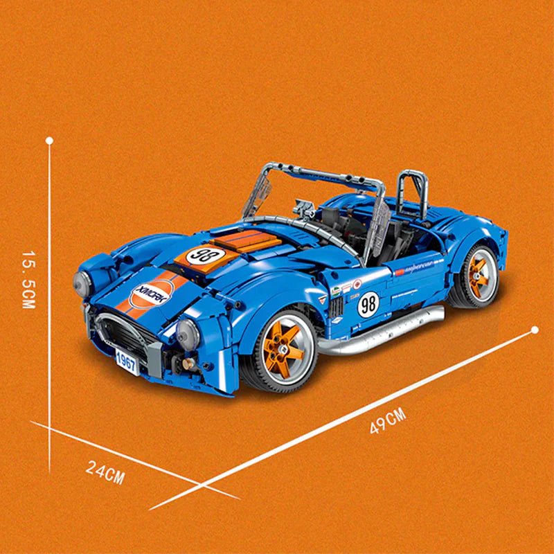 Slammed American Muscle Car | 1817pcs - BRICKS LAB