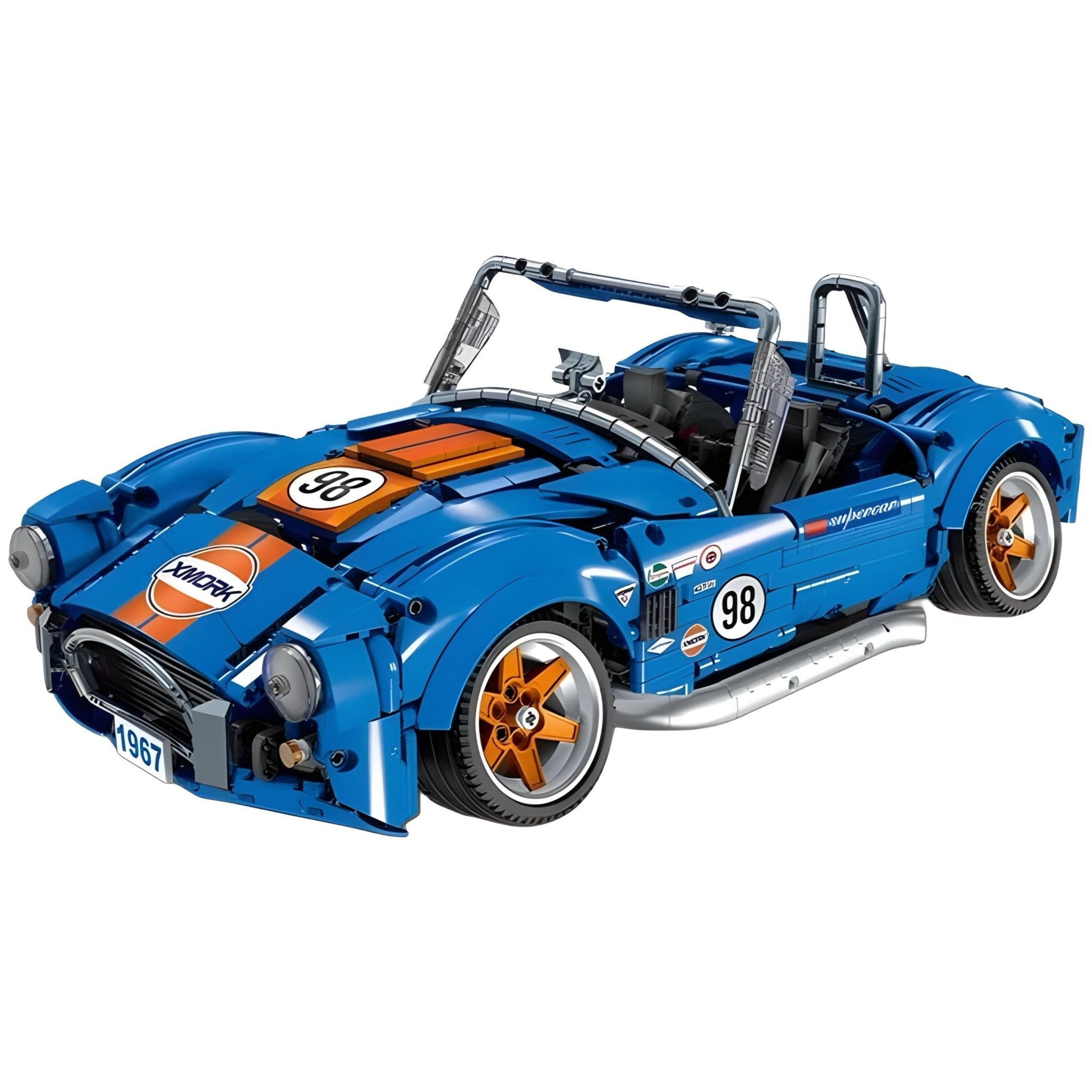 Slammed American Muscle Car | 1817pcs - BRICKS LAB