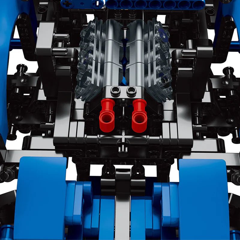 Slammed American Muscle Car | 1817pcs - BRICKS LAB