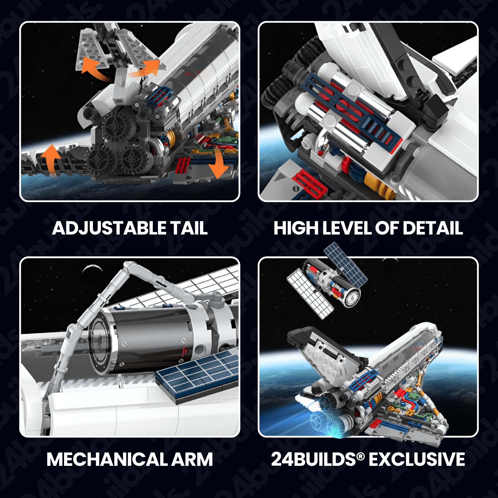 SPACE SHUTTLE DISCOVERY | 956PCS - BRICKS LAB