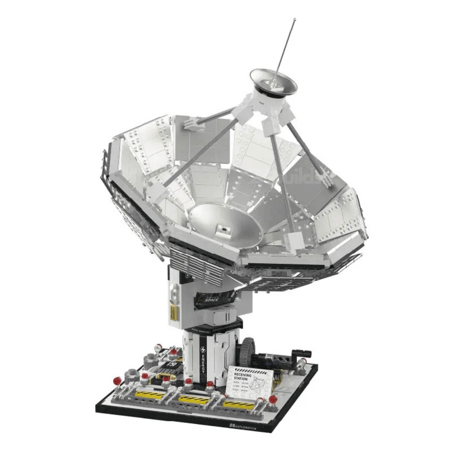 SPACE SIGNAL RECEIVER BASE | 1376PCS - BRICKS LAB