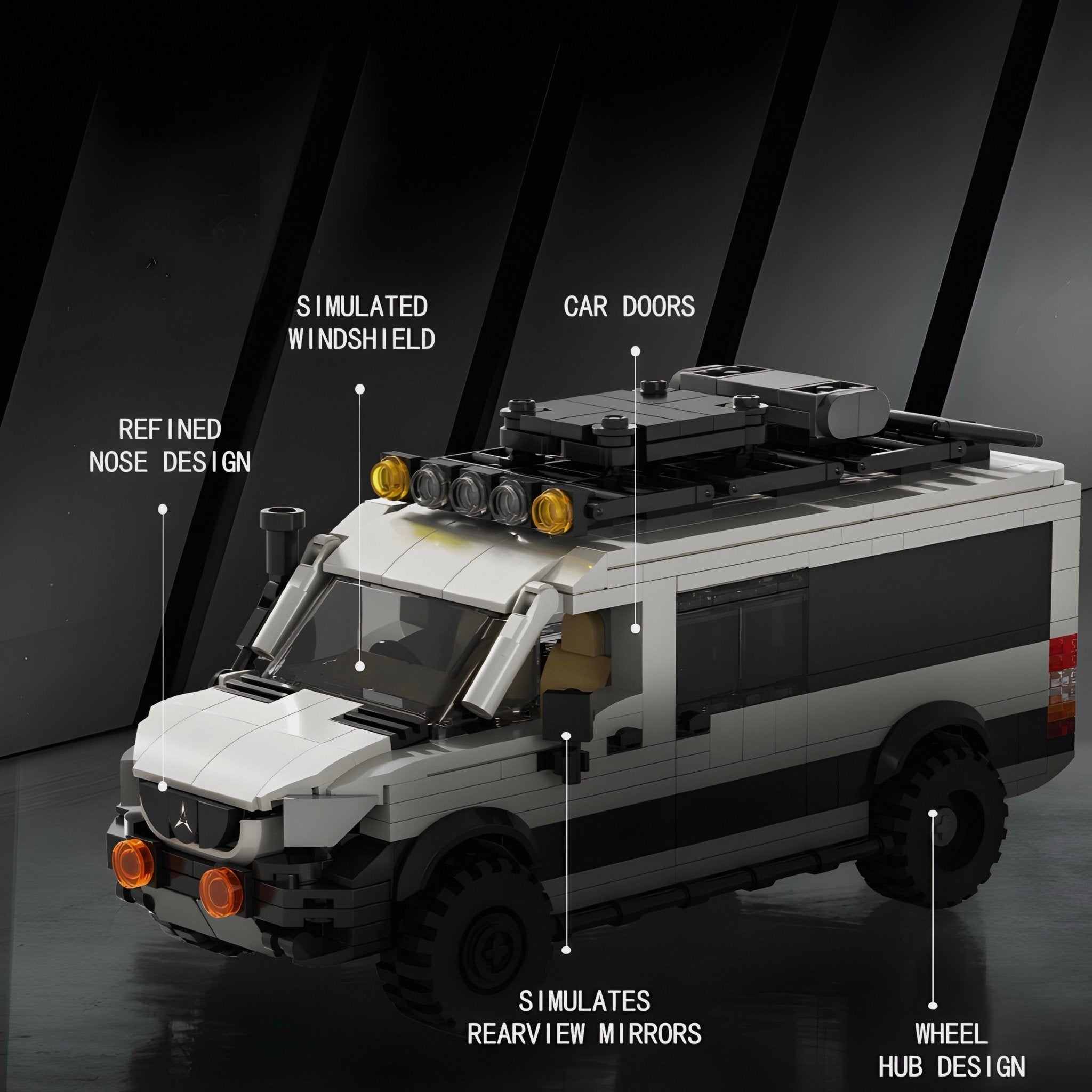 Sprinter 4x4 Off Roader | 580pcs - BRICKS LAB