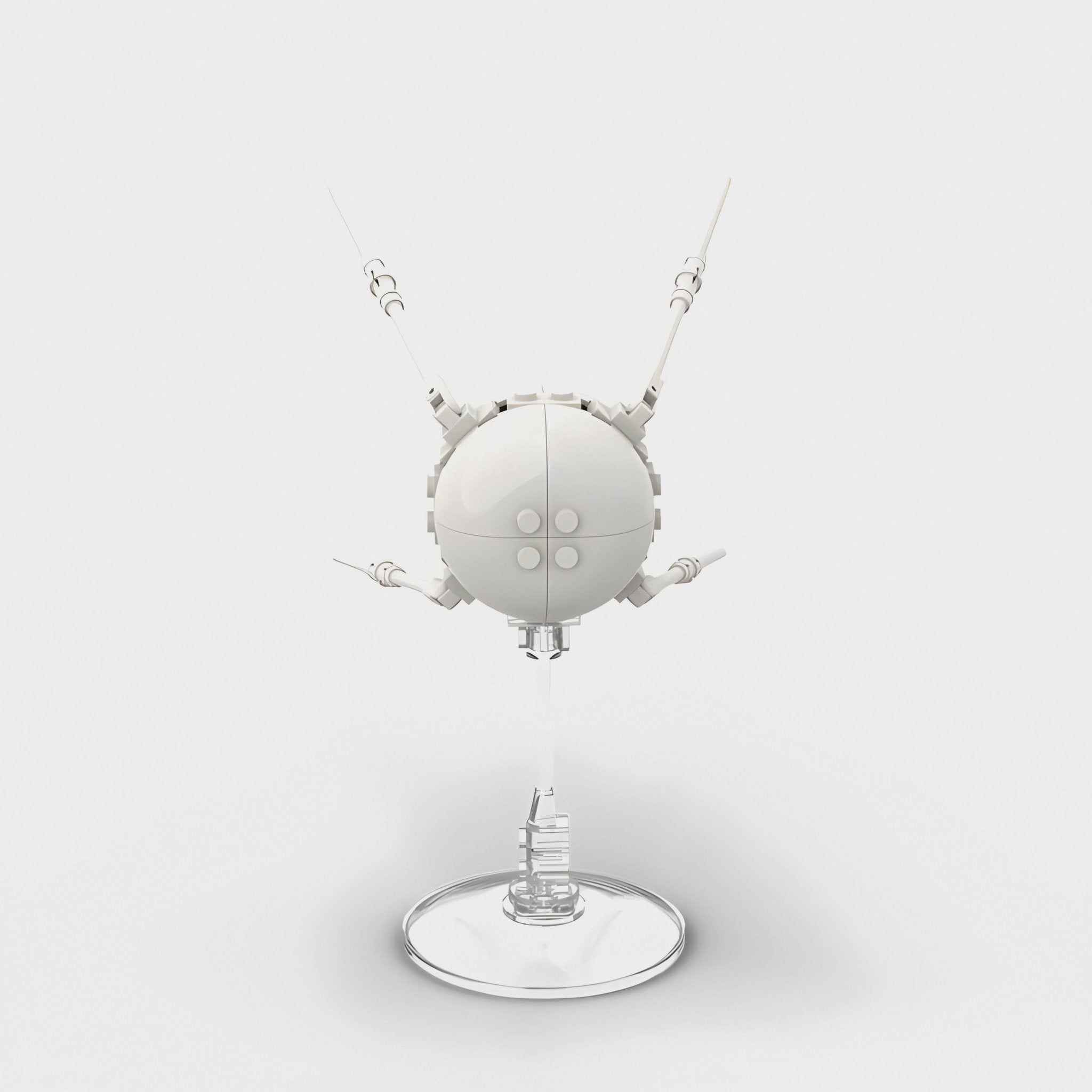 SPUTNIK 1 & R - 7 ROCKET 8K71PS M1 - 1PS | 541PCS - BRICKS LAB