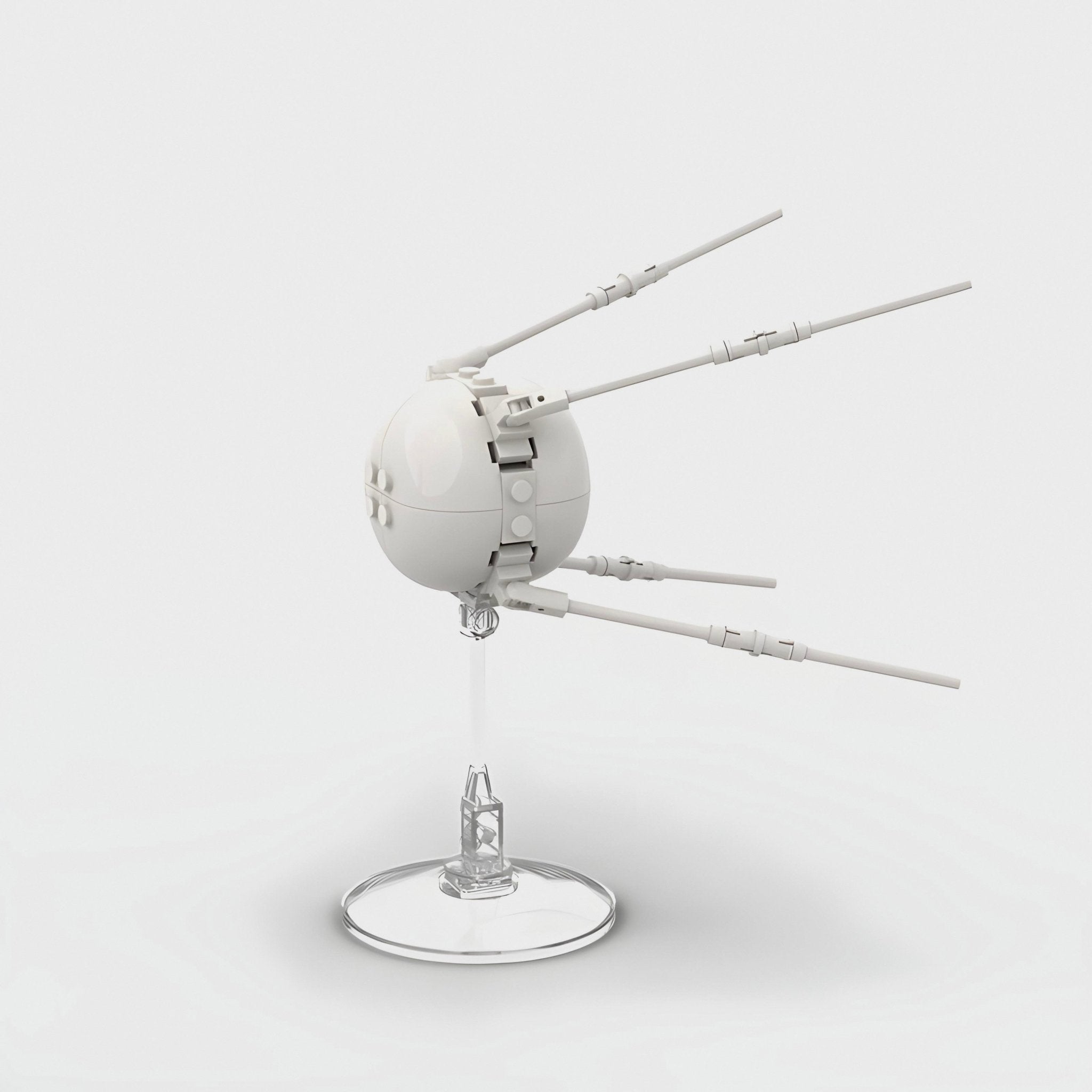 SPUTNIK 1 & R - 7 ROCKET 8K71PS M1 - 1PS | 541PCS - BRICKS LAB
