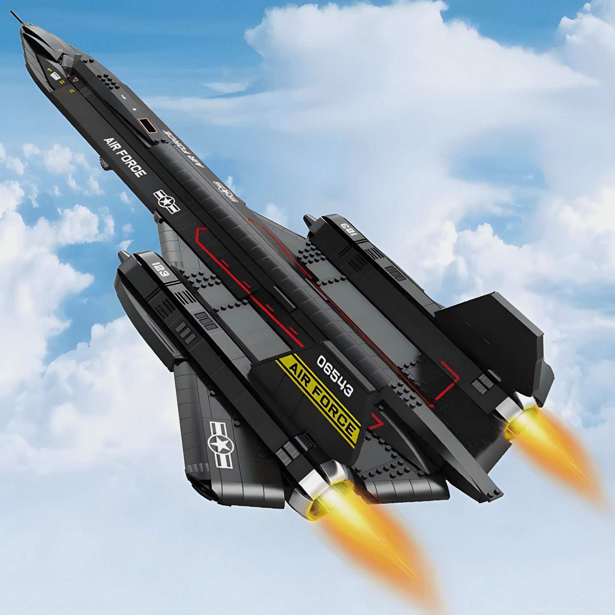 SR - 71 BLACKBIRD | 1776PCS - BRICKS LAB