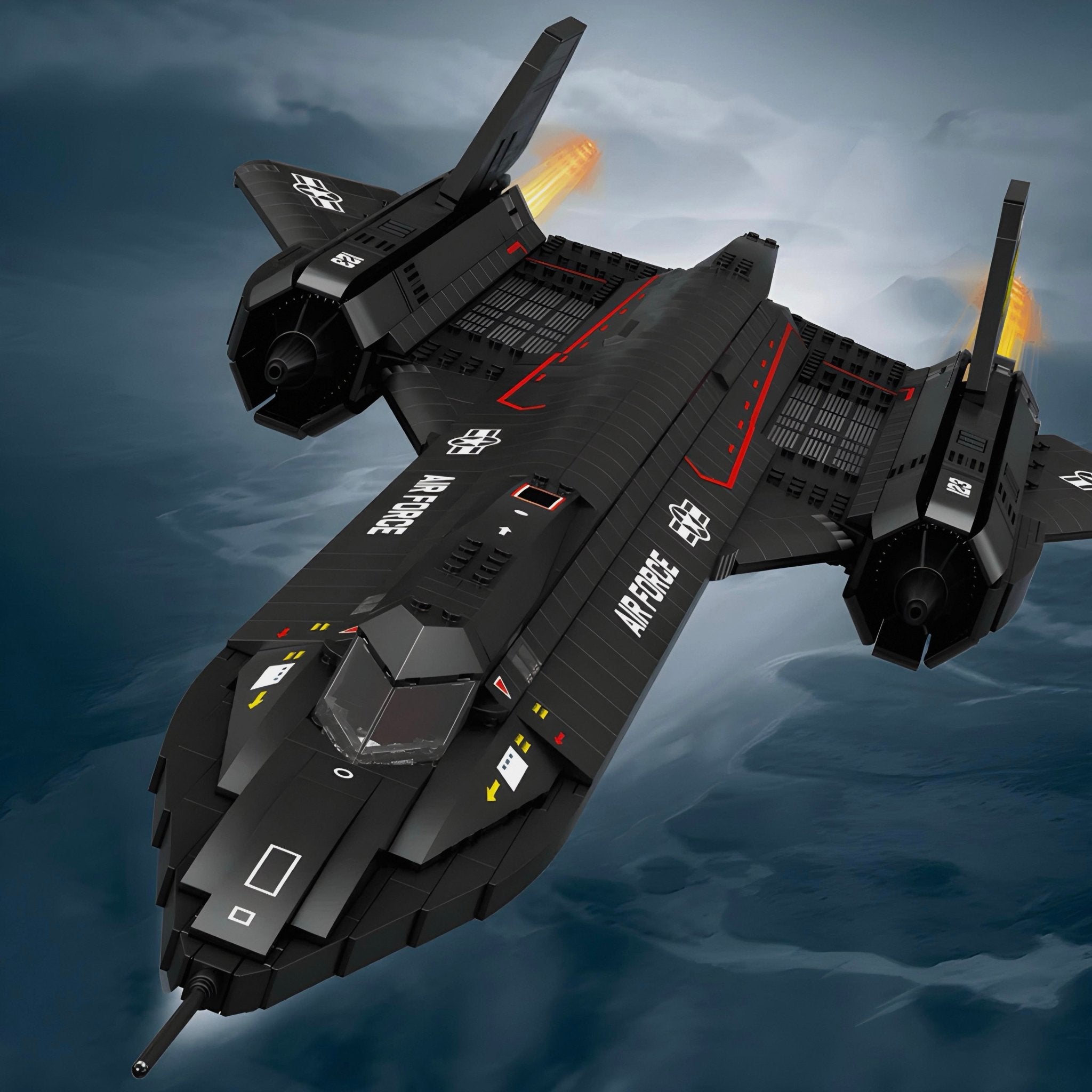 SR - 71 BLACKBIRD | 1776PCS - BRICKS LAB