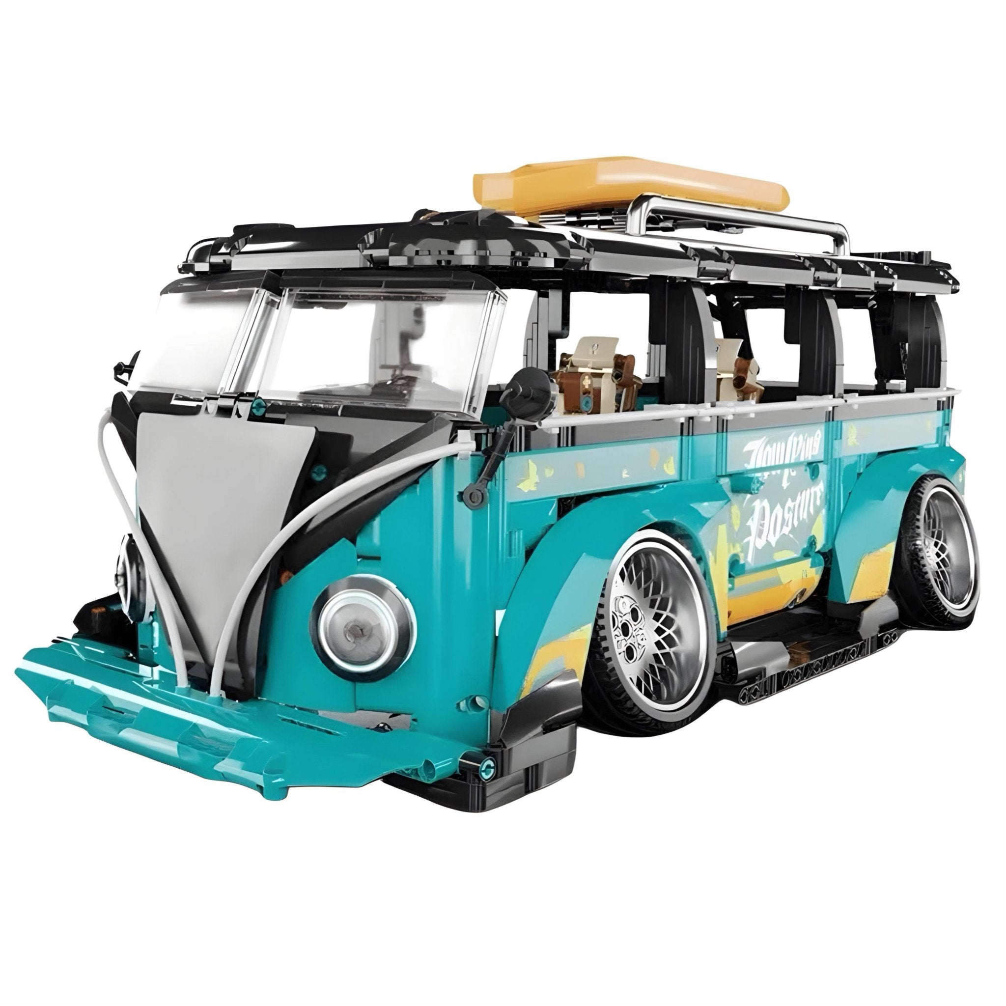Stanced Classic Campervan | 2549pcs - BRICKS LAB