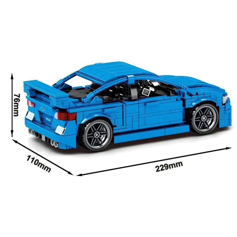 Subaru WRX STI | 812pcs - BRICKS LAB