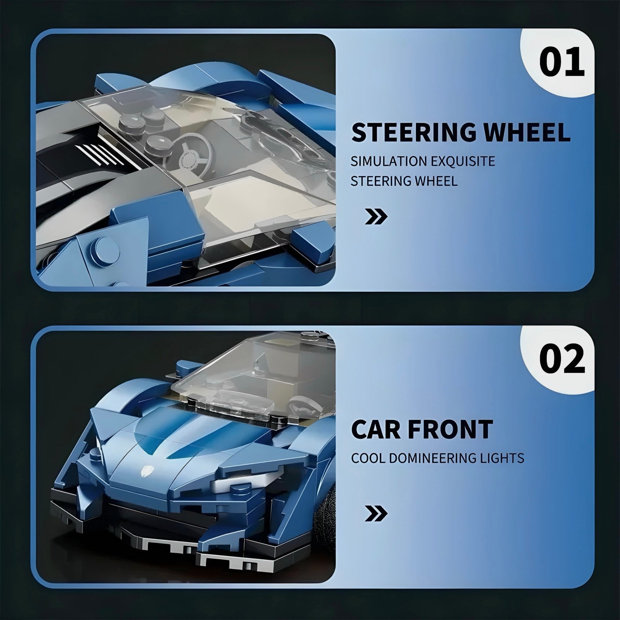 Swedish Hypercar | 328pcs - BRICKS LAB