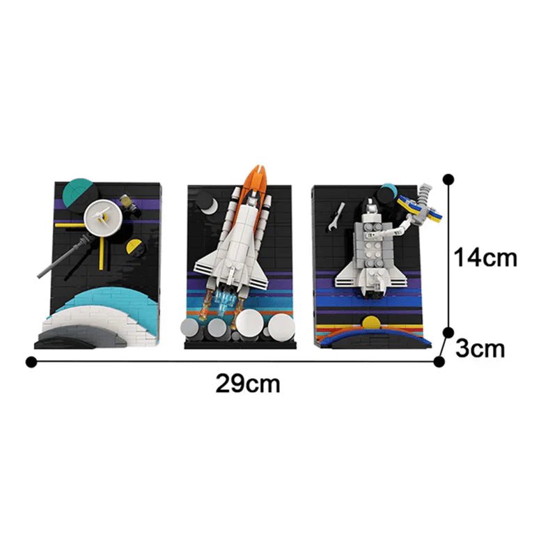 TALES OF THE SPACE AGE | 731PCS - BRICKS LAB