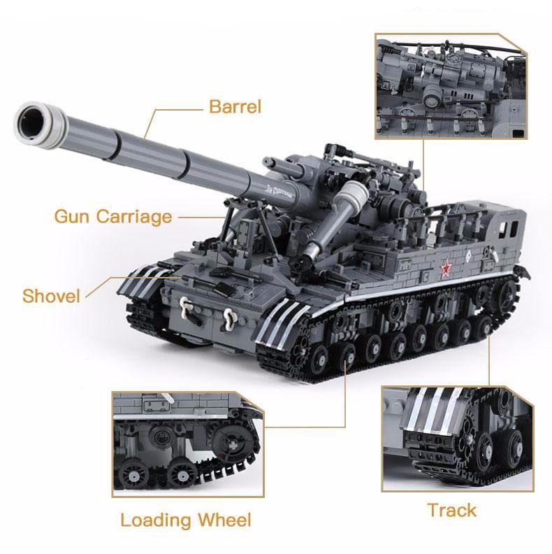TANK | 1832PCS - BRICKS LAB