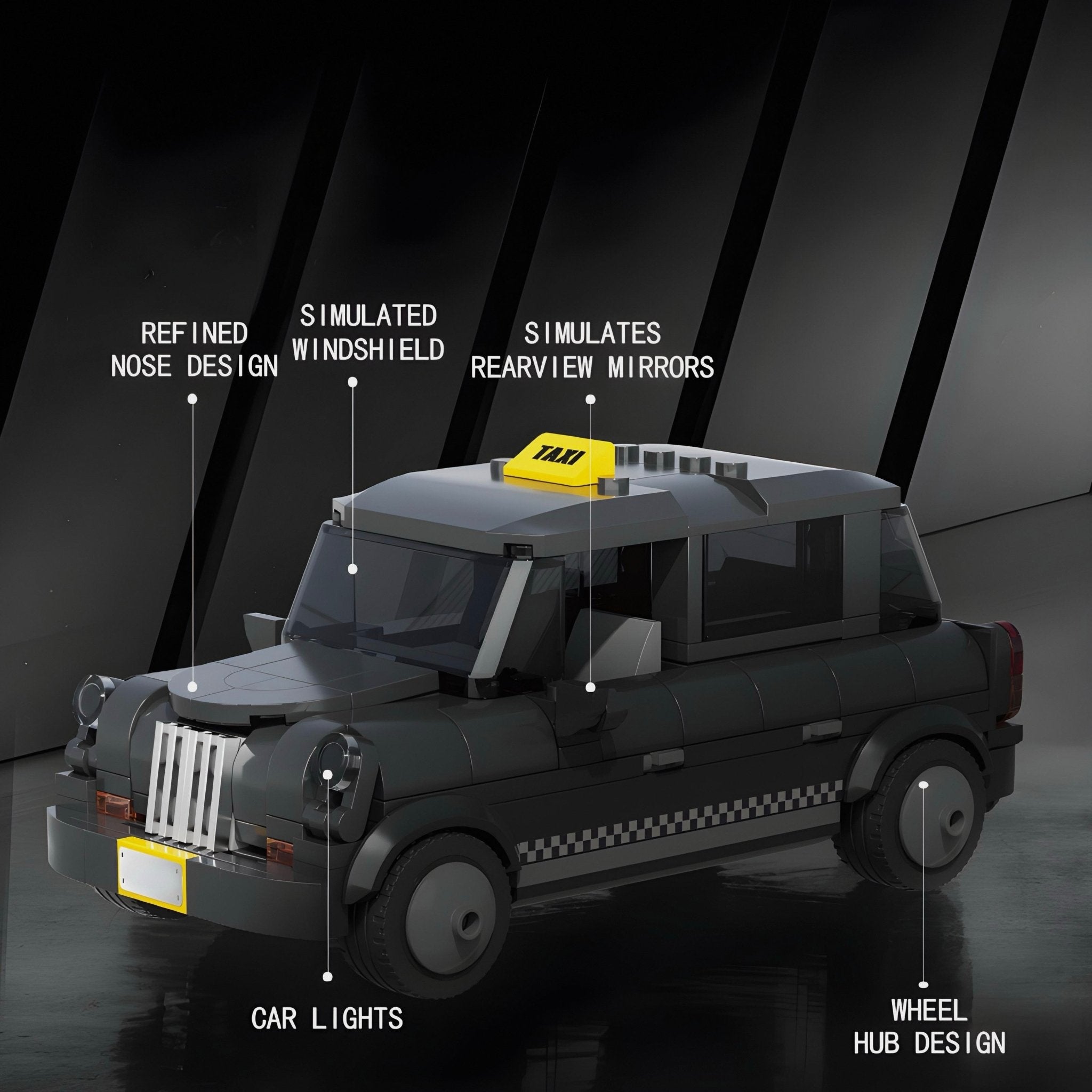 Taxi | 306pcs - BRICKS LAB