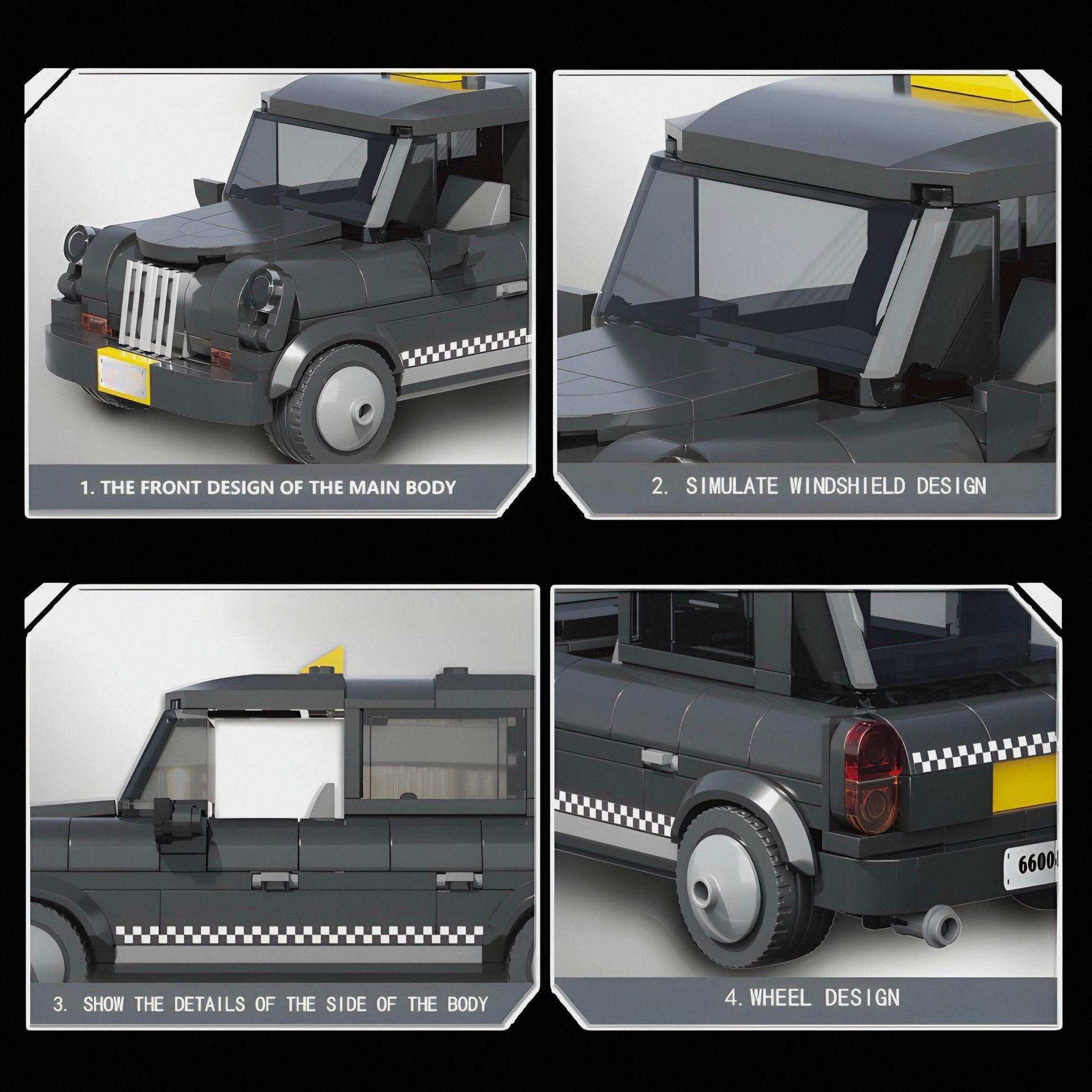 Taxi | 306pcs - BRICKS LAB