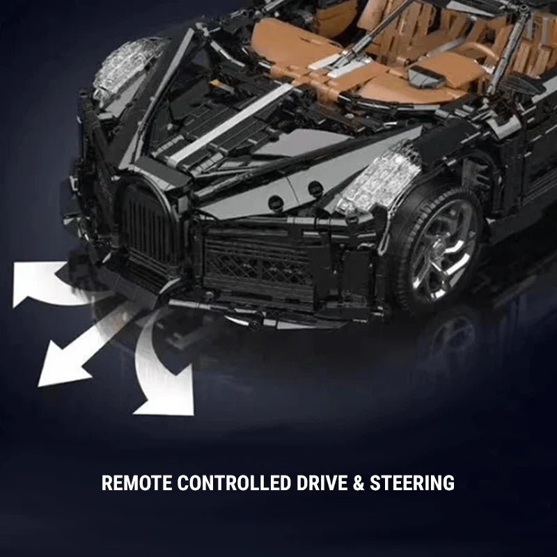 The Black Mamba Hypercar | 4687pcs - BRICKS LAB