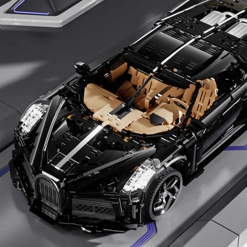 The Black Mamba Hypercar | 4687pcs - BRICKS LAB