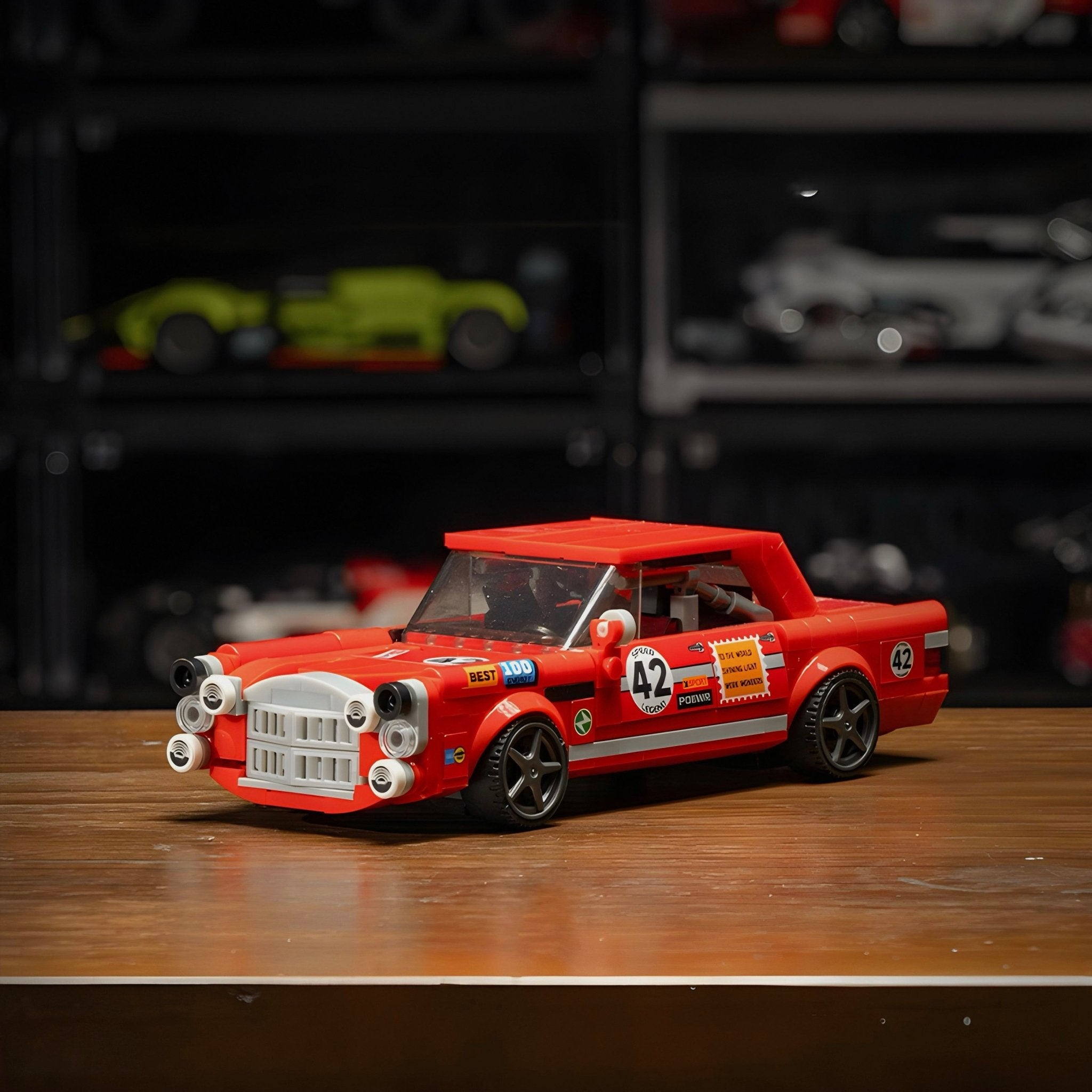 The Iconic 300 SEL "Red Pig" | 344pcs - BRICKS LAB