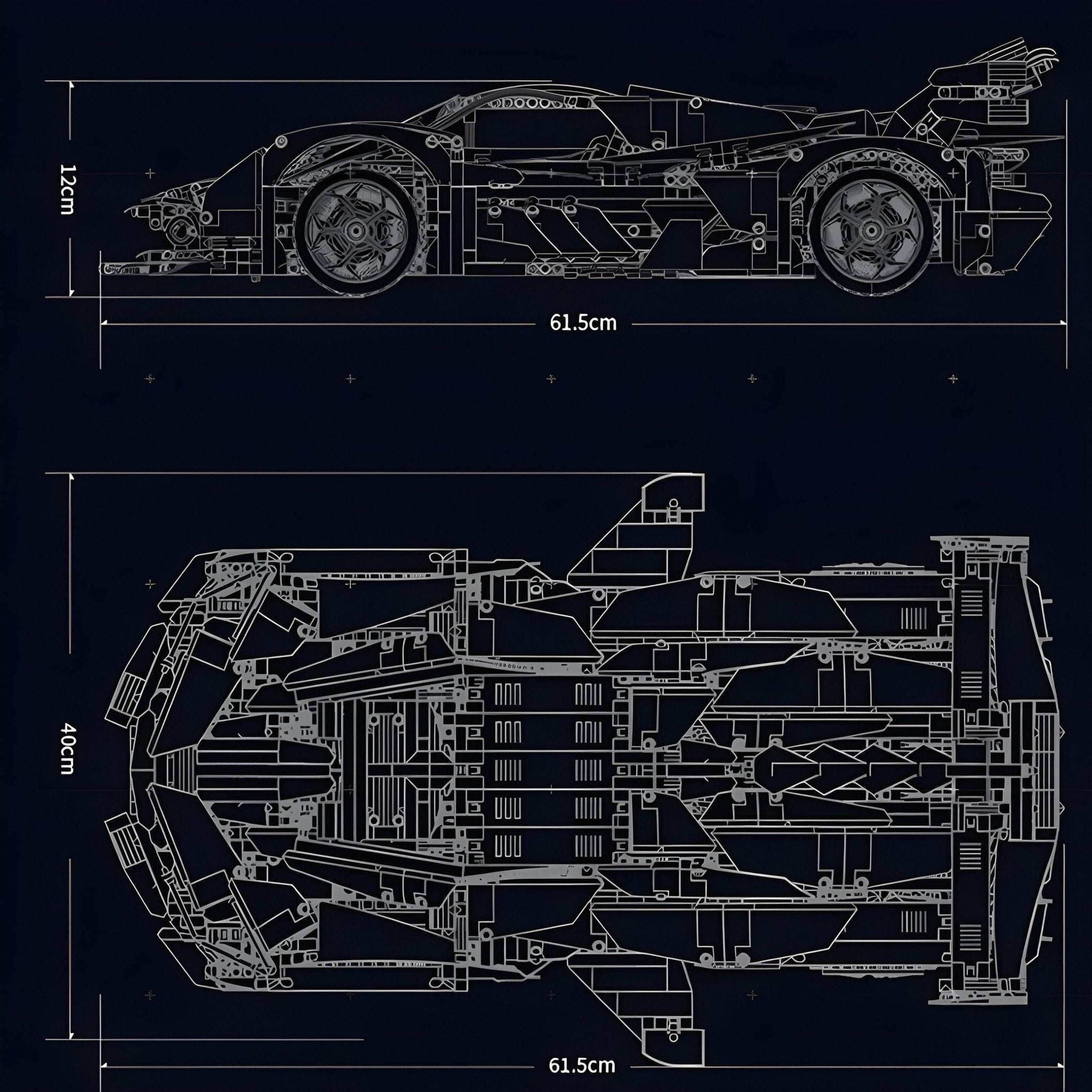 The Italian Performance Concept | 3128pcs - BRICKS LAB
