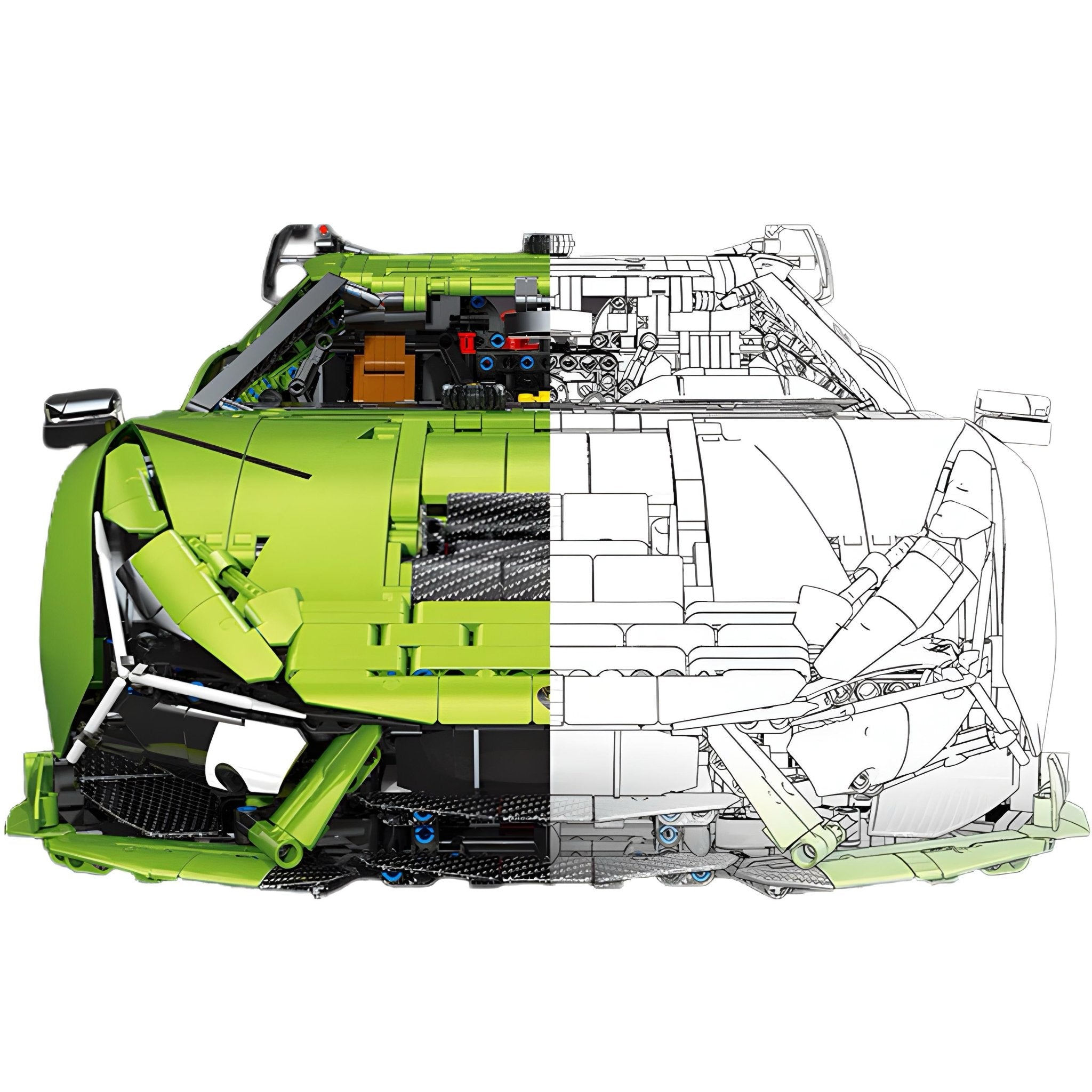 The Largest Ever Car Model | 6627pcs - BRICKS LAB