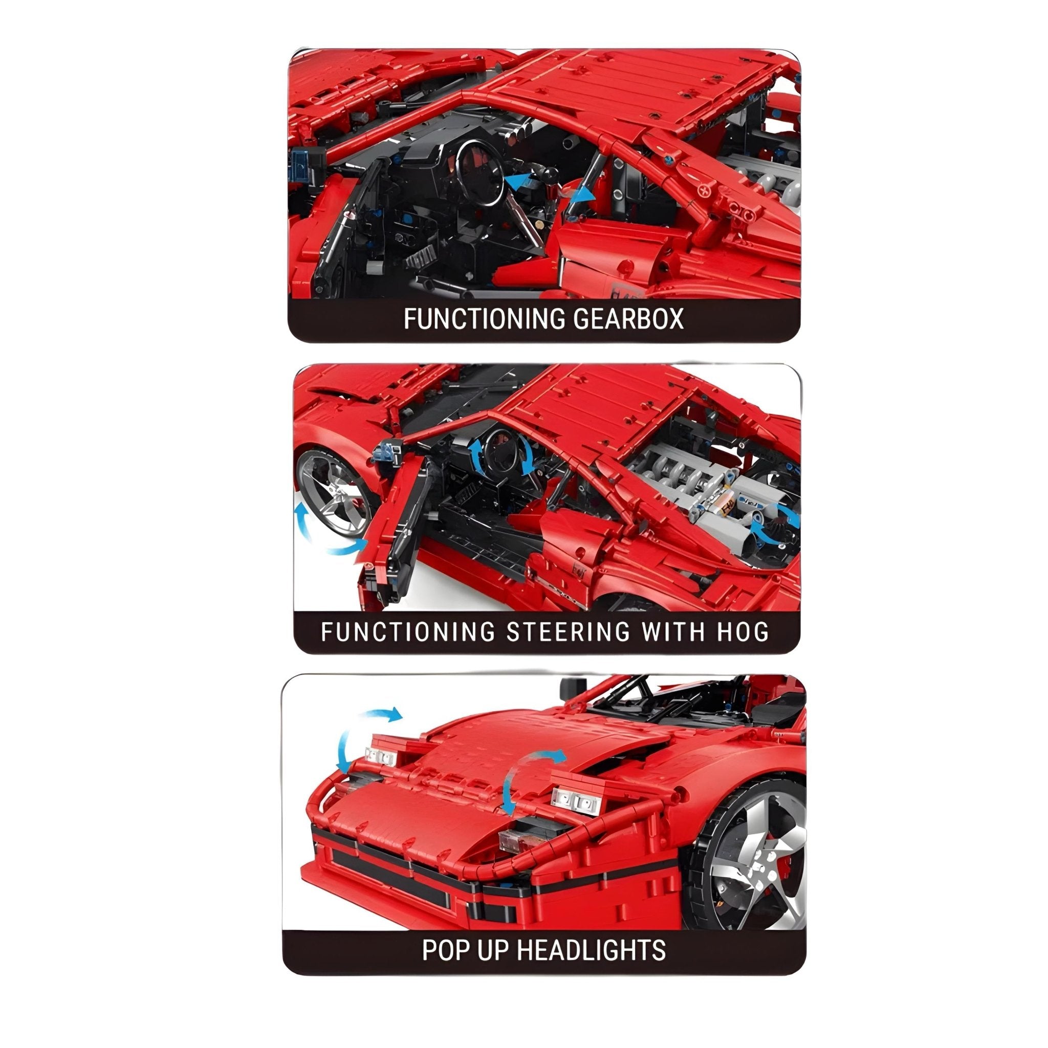 The Legendary F40 | 4028pcs - BRICKS LAB
