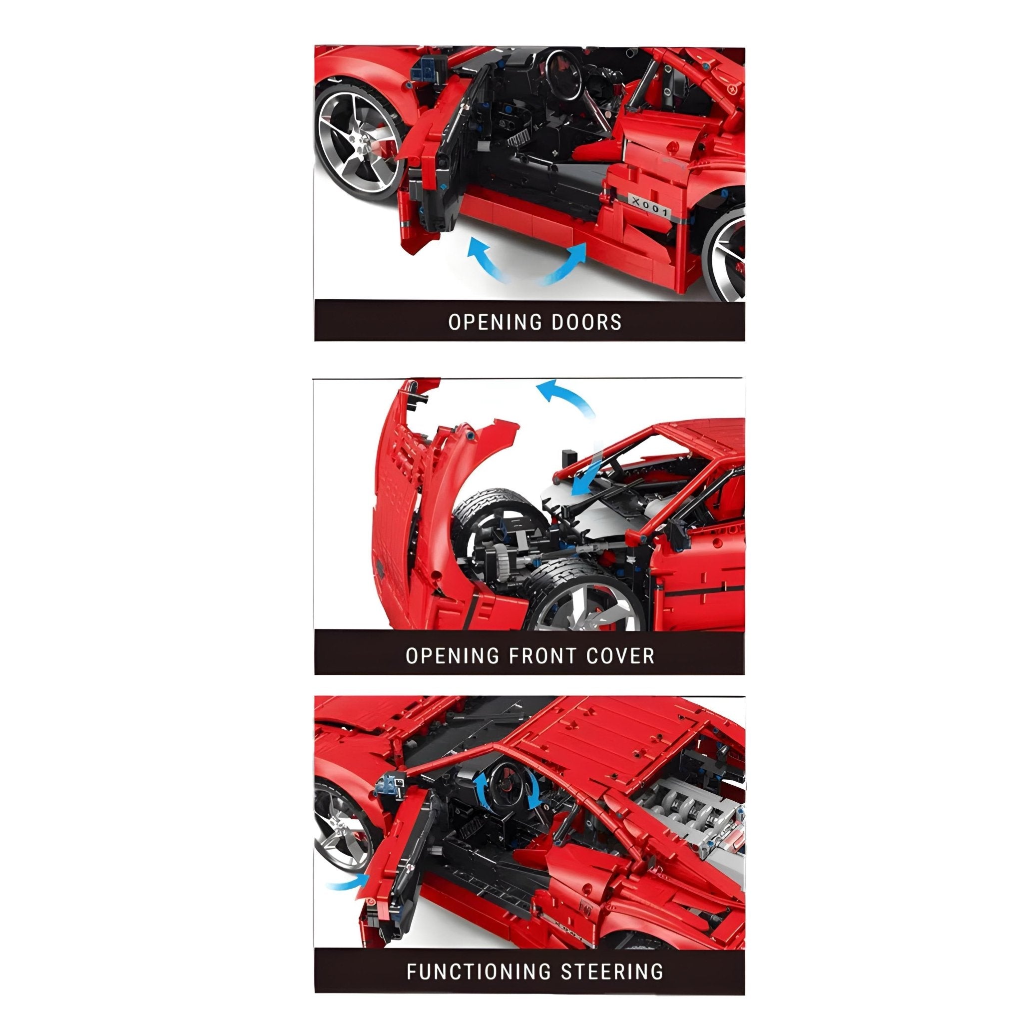 The Legendary F40 | 4028pcs - BRICKS LAB
