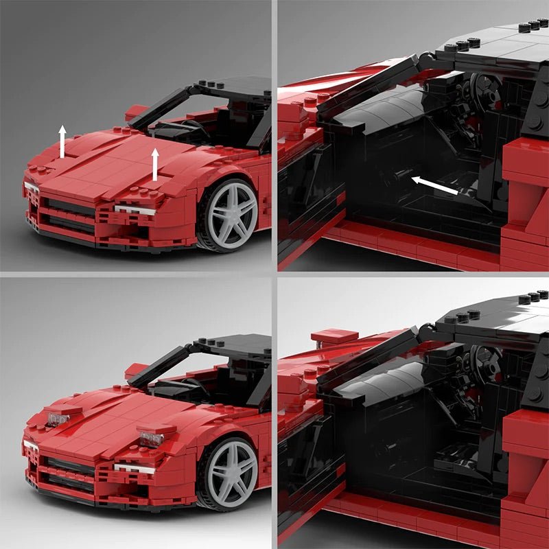 The Legendary NSX | 1292pcs - BRICKS LAB