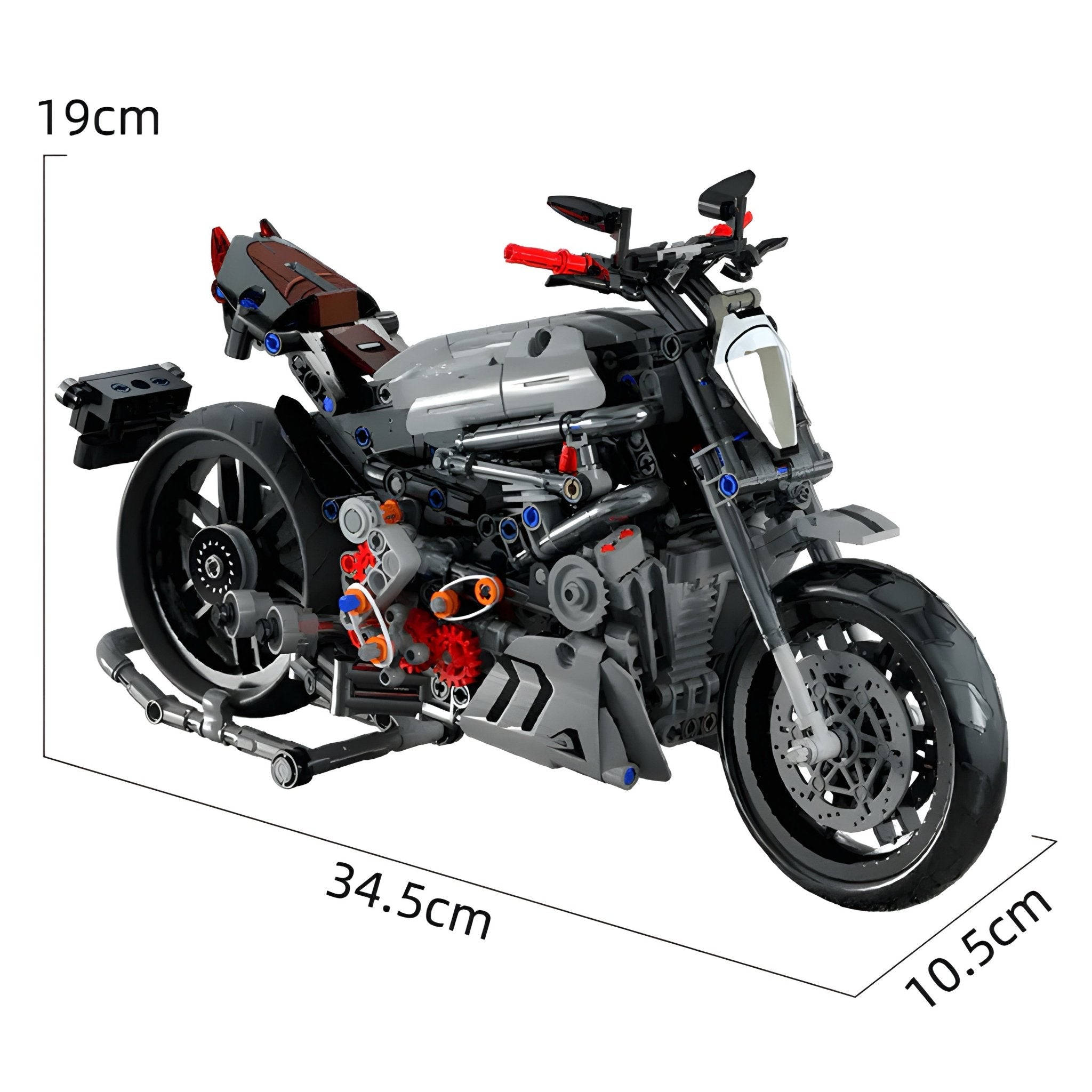 THE MIDNIGHT BEAST | 826PCS - BRICKS LAB