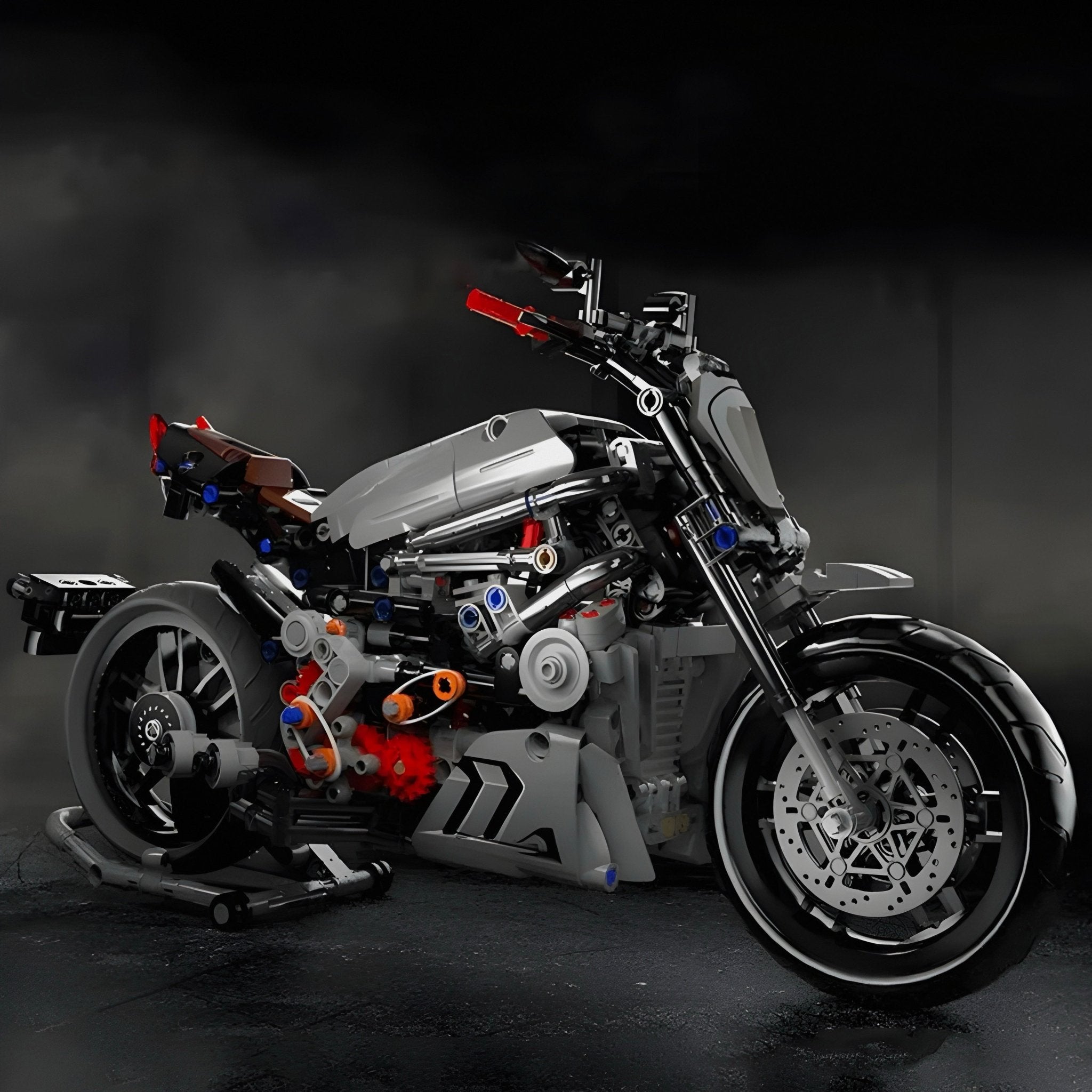 THE MIDNIGHT BEAST | 826PCS - BRICKS LAB