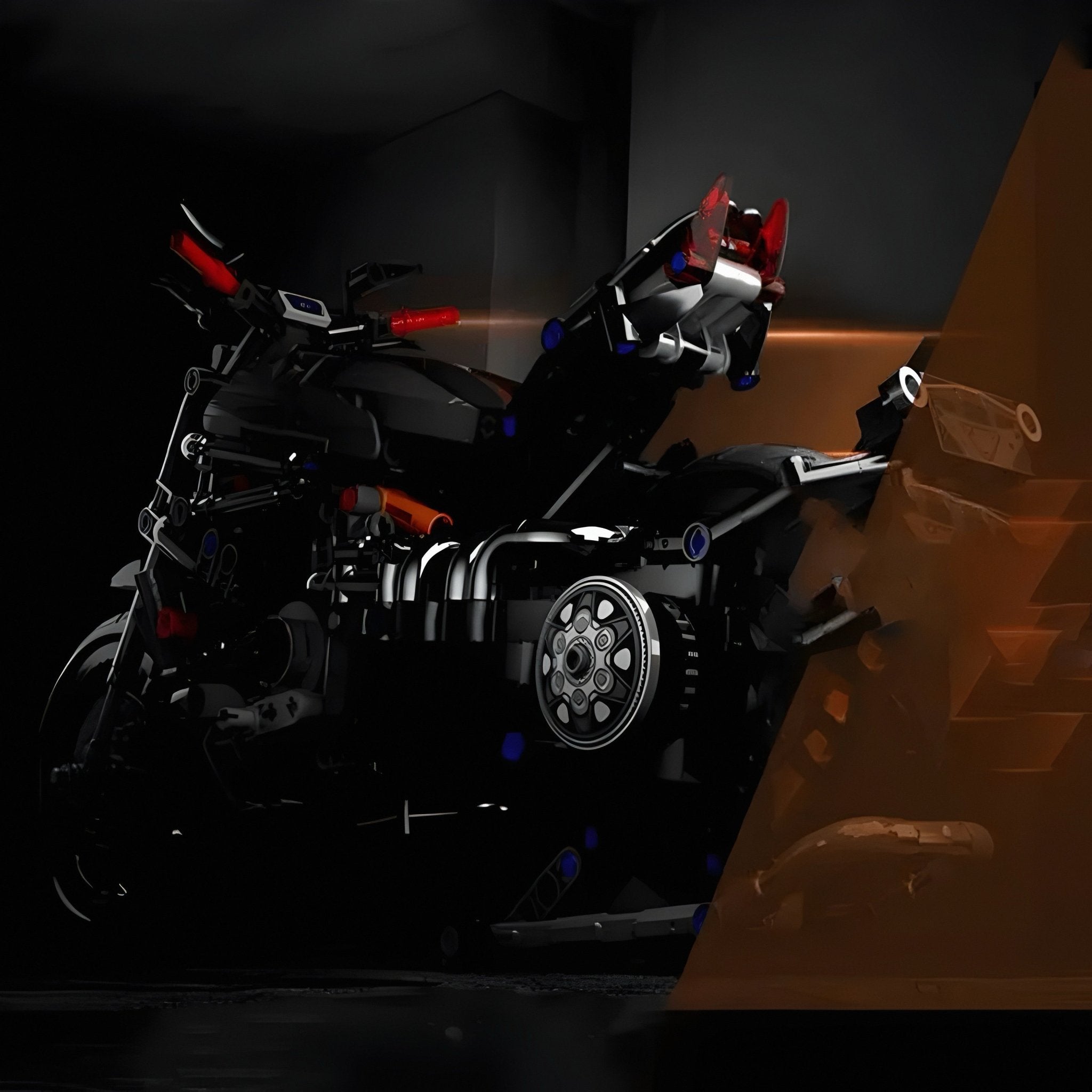 THE MIDNIGHT BEAST | 826PCS - BRICKS LAB