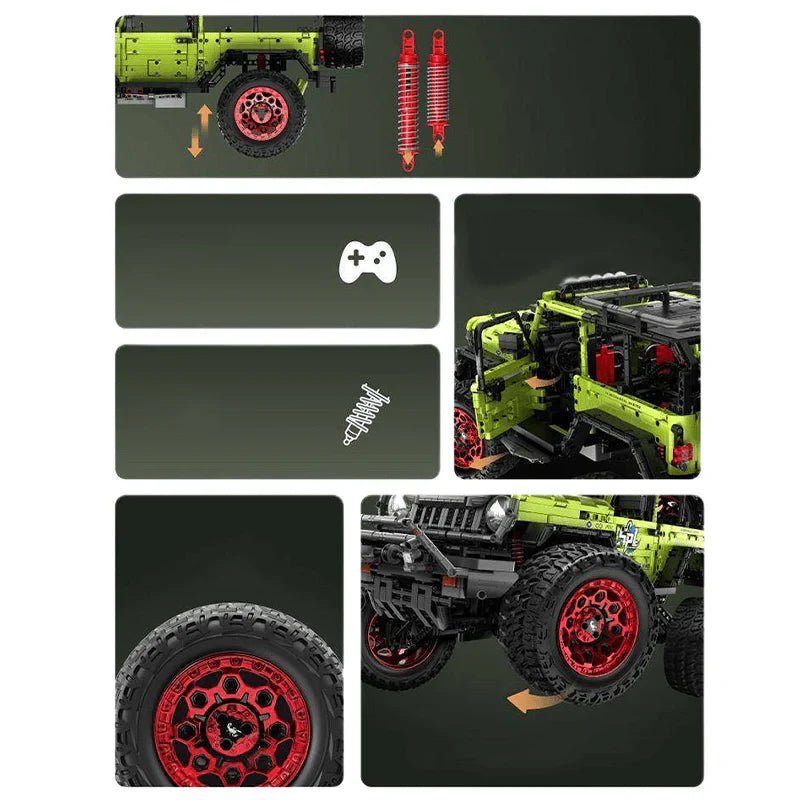 The Ultimate 1:6 Scale Off Roader | 2544pcs - BRICKS LAB