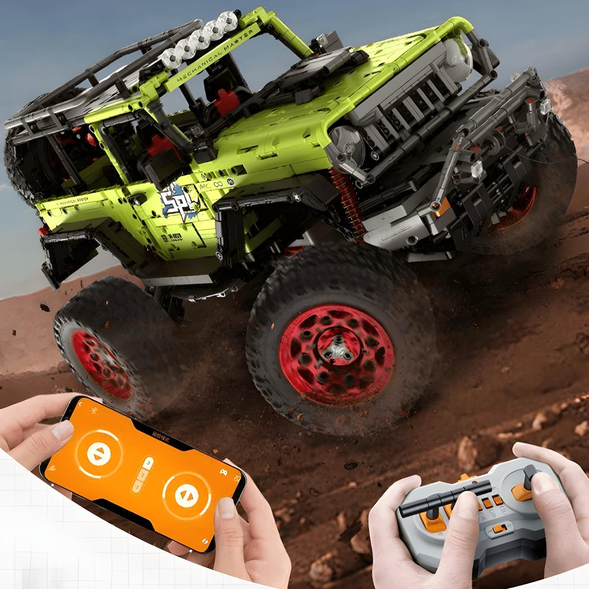 The Ultimate 1:6 Scale Off Roader | 2544pcs - BRICKS LAB