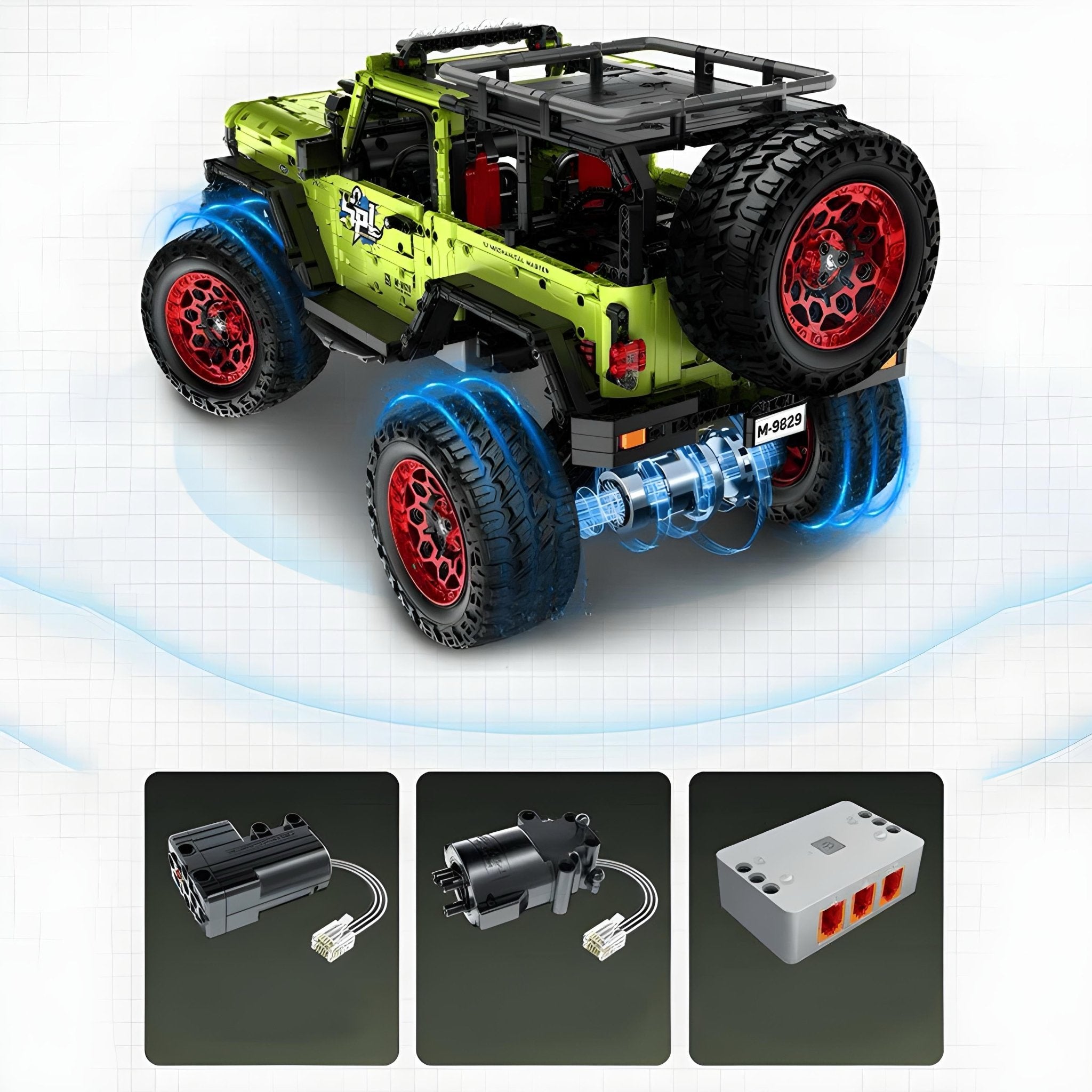 The Ultimate 1:6 Scale Off Roader | 2544pcs - BRICKS LAB