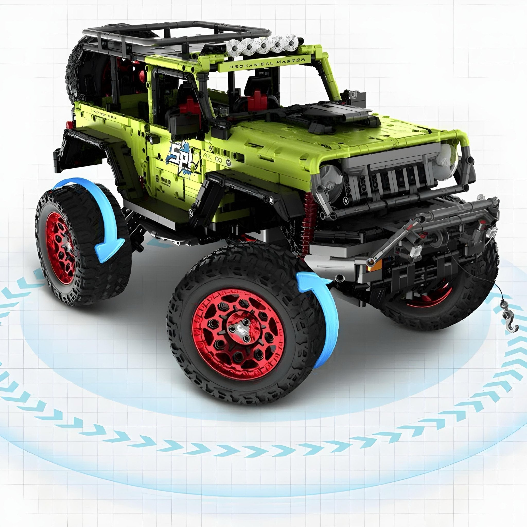The Ultimate 1:6 Scale Off Roader | 2544pcs - BRICKS LAB